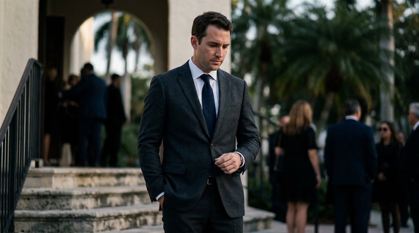 What to Wear to a Funeral in Miami, FL: Suit Etiquette