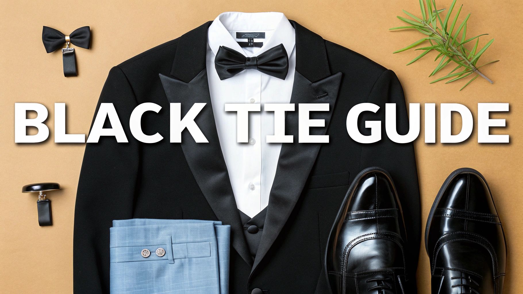 A Guy's Guide to black tie wedding attire for guys