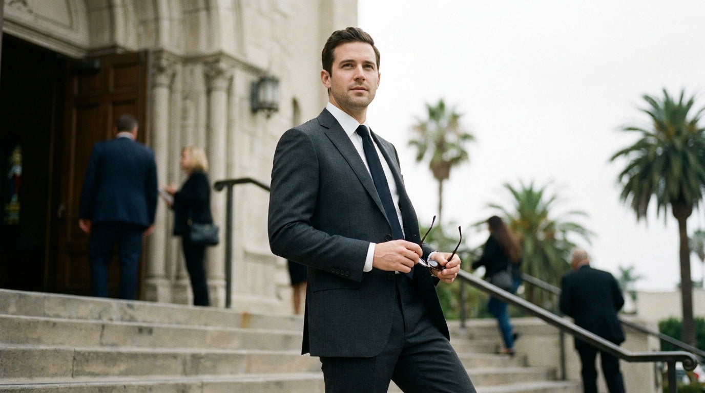 What to Wear to a Funeral in Los Angeles, CA: Tuxedo Etiquette