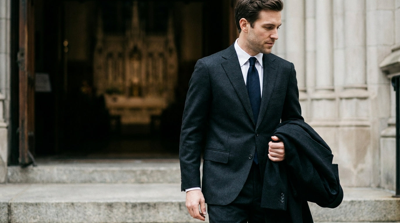 What to Wear to a Funeral in New York, NY: Suit Etiquette