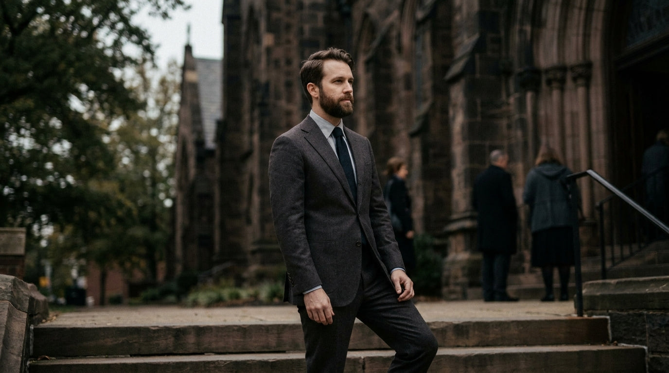 What to Wear to a Funeral in Columbus, Ohio — Men's Guide 2026