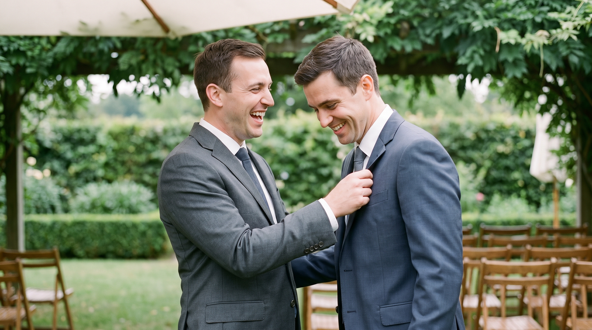 Groomsmen Attire Coordination for Men
