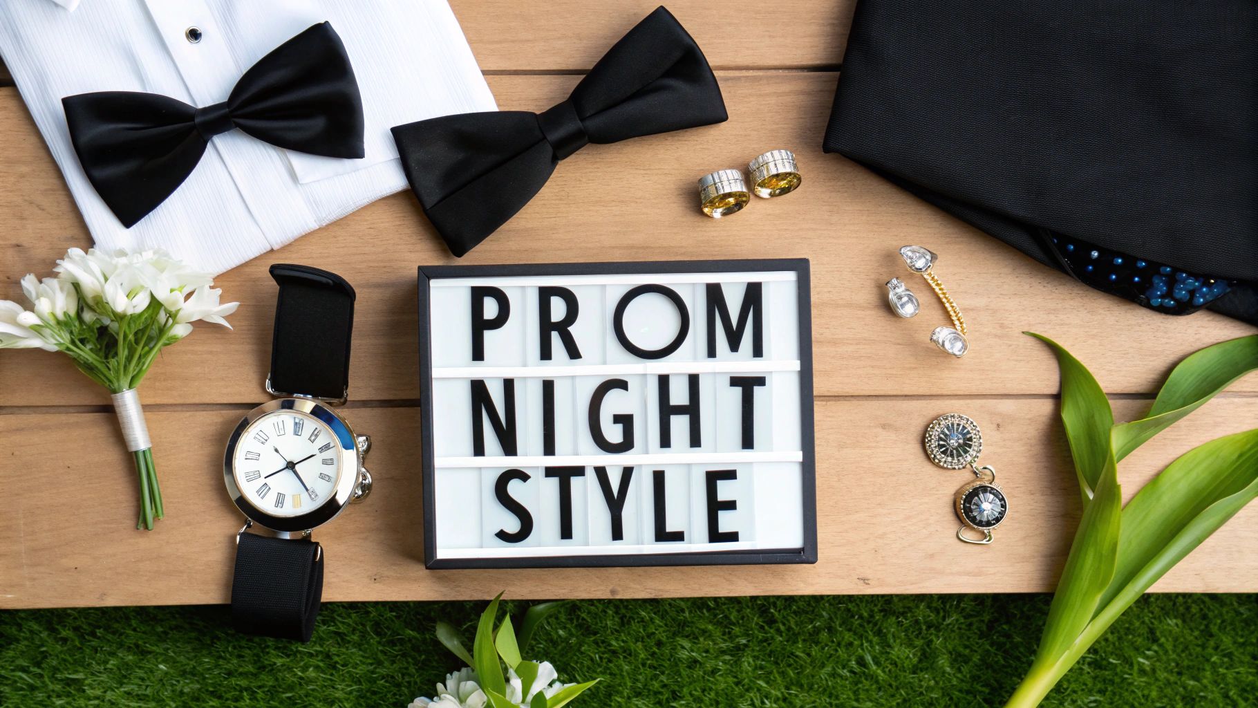 Elevate Your Look with prom accessories for guys on Prom Night