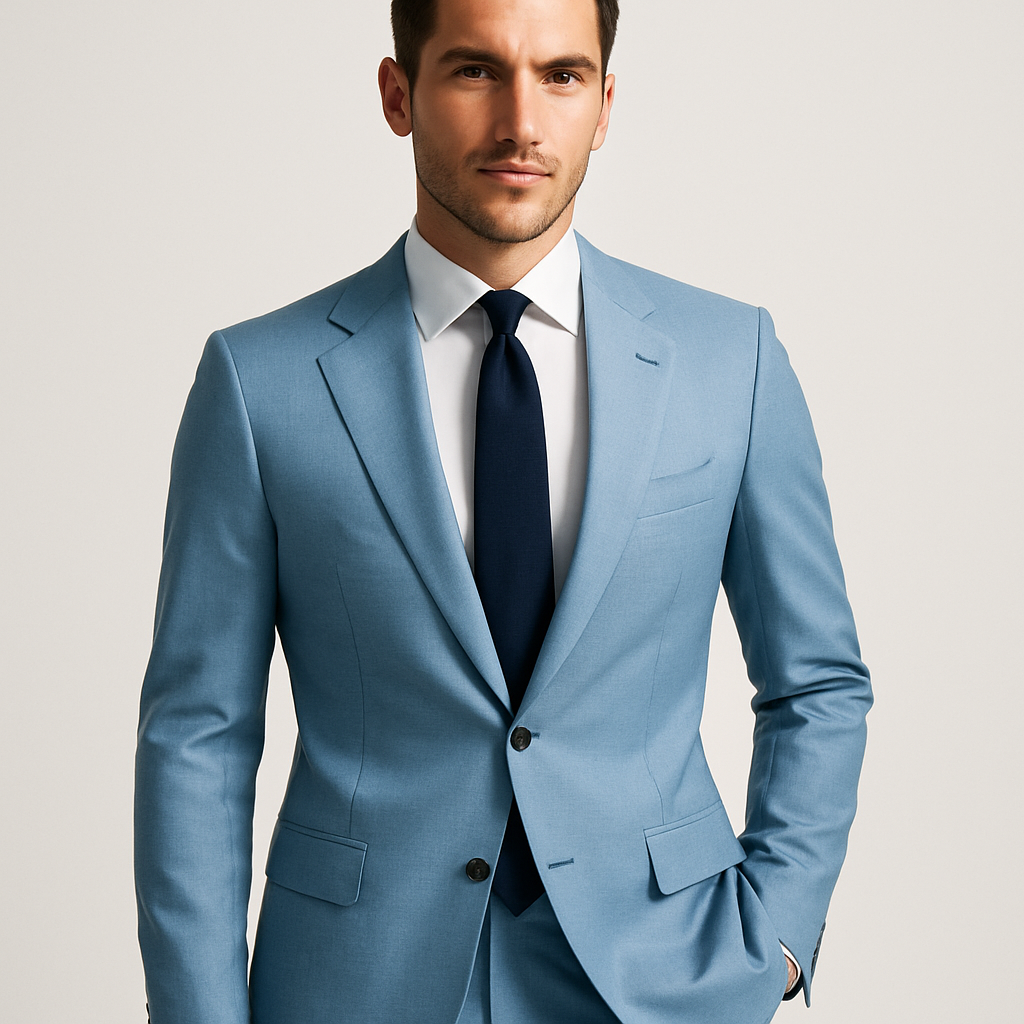 Sky Blue Suit: When to Wear It & Why You Need One | VIOSSI