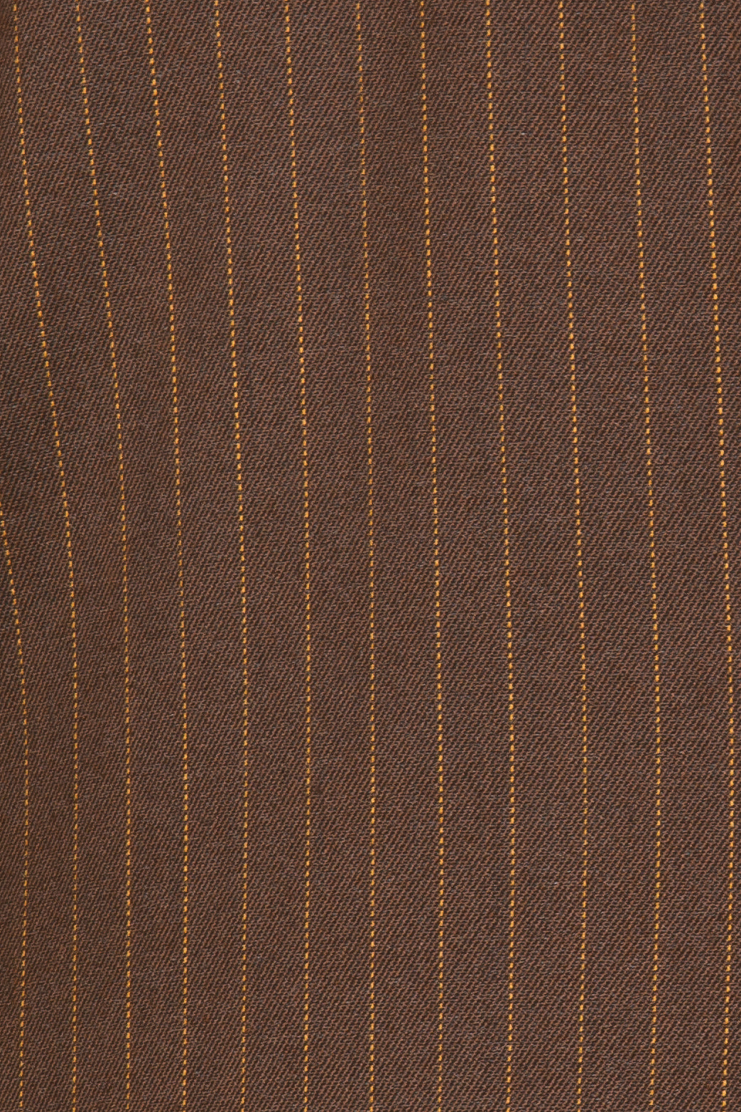 Brown Striped Double Breasted Suit 2-Piece