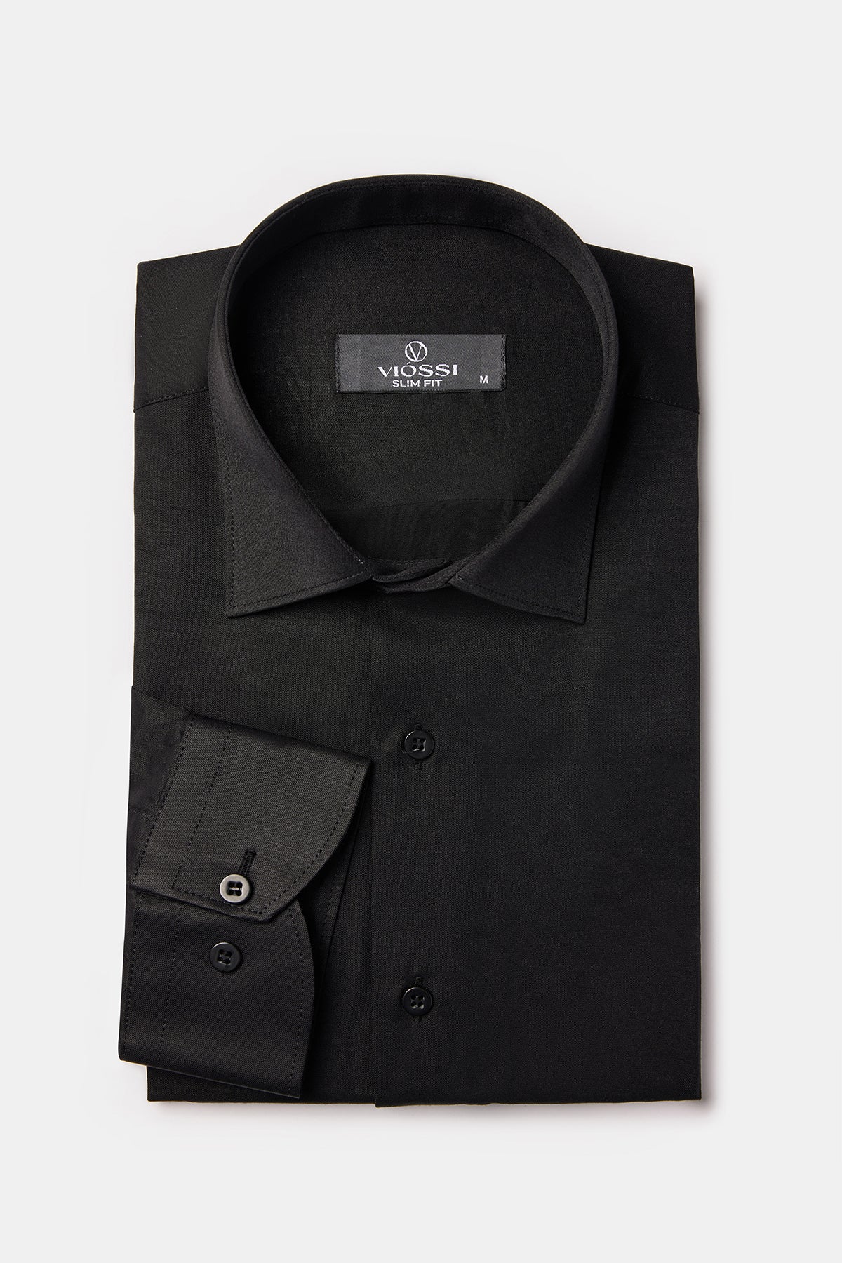 Black Slim-Fit Shirt