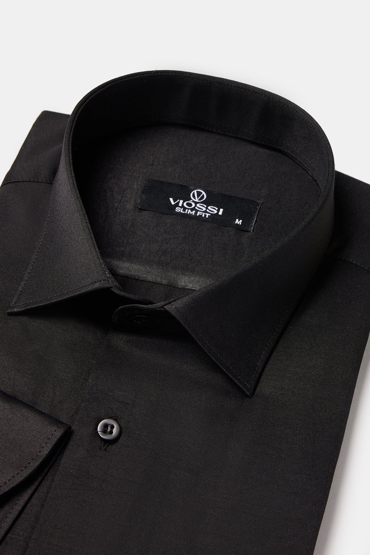 Black Slim-Fit Shirt