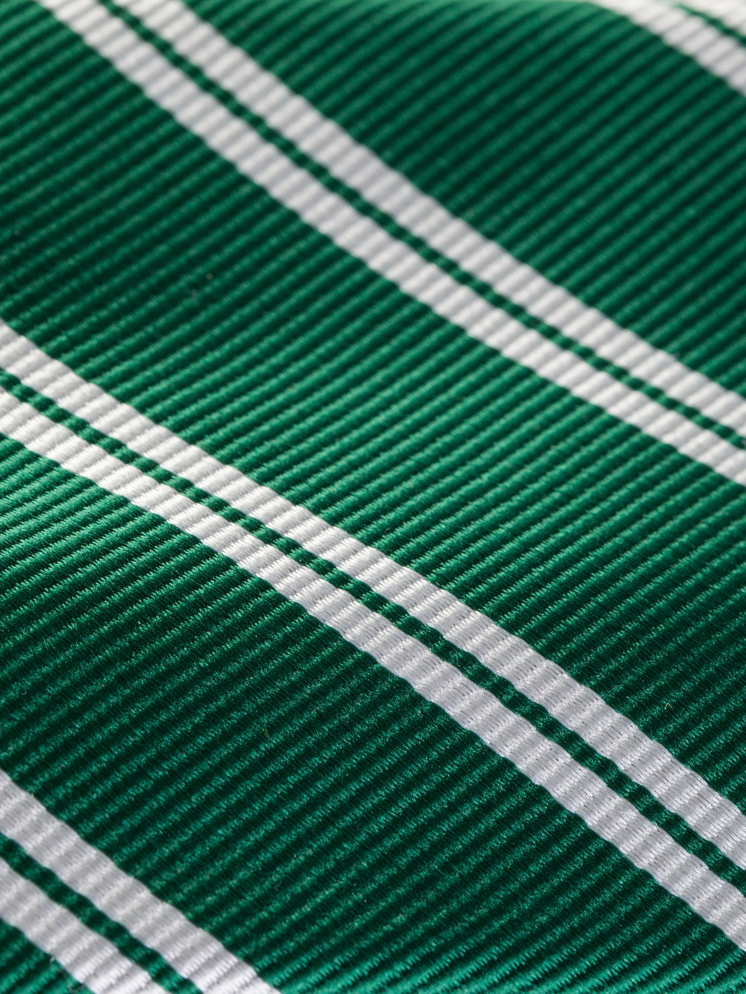 Green Striped Tie 9cm