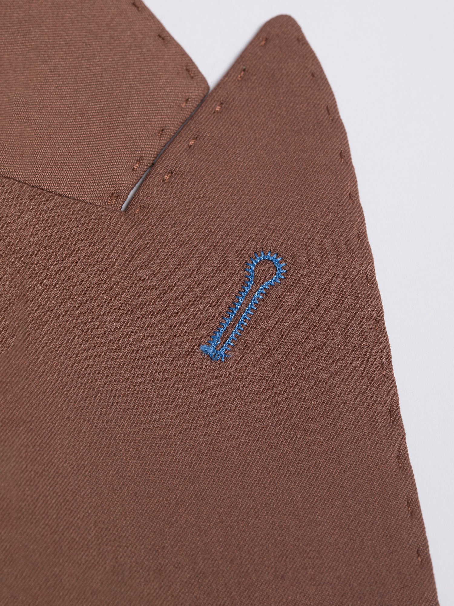 Brown Double Breasted Suit 2-Piece