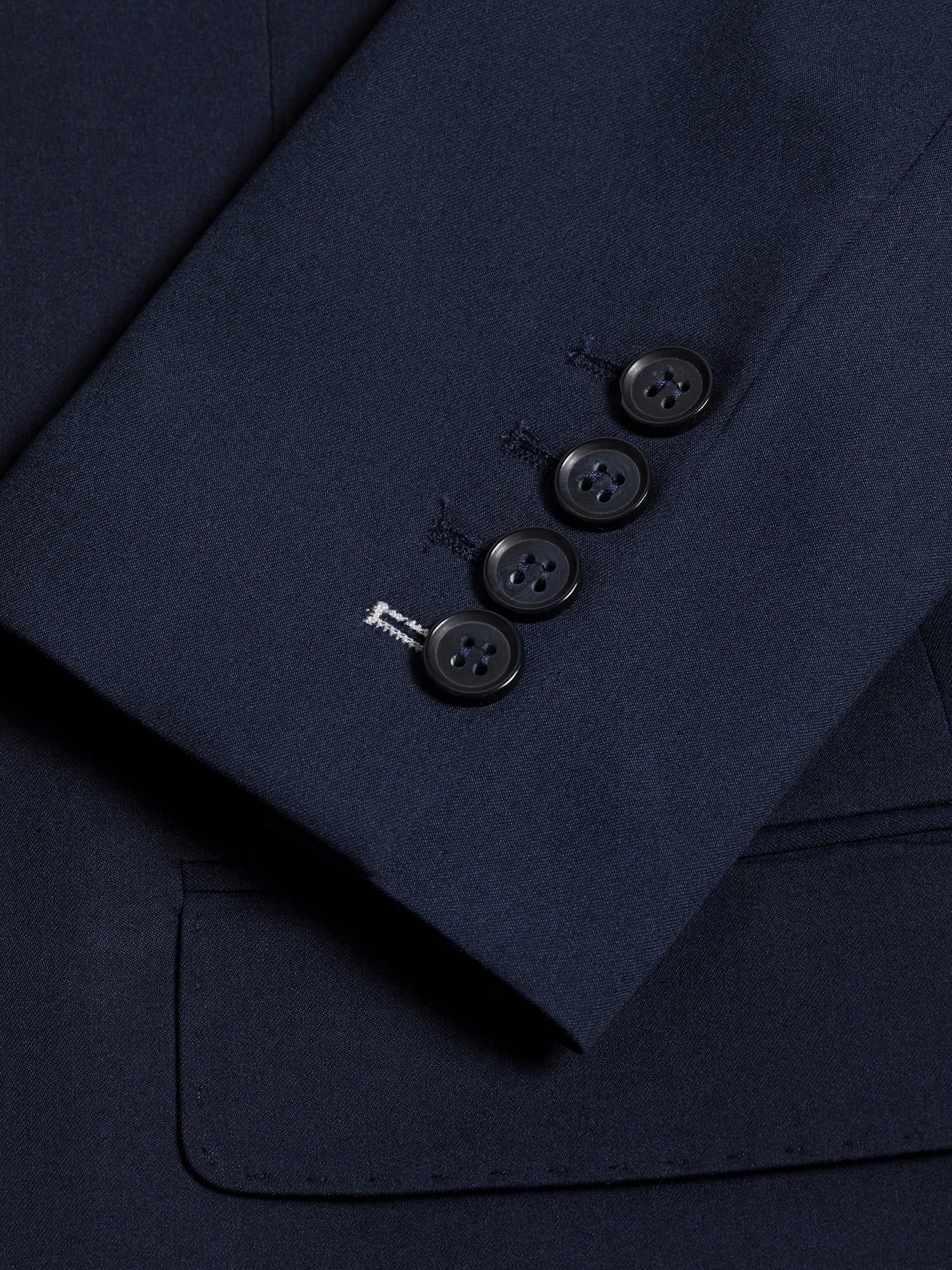 Navy Modern-Fit Suit 3-Piece