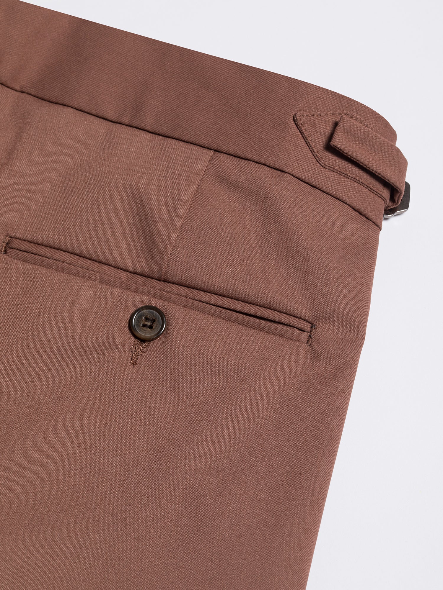 Brown Double Breasted Suit 2-Piece
