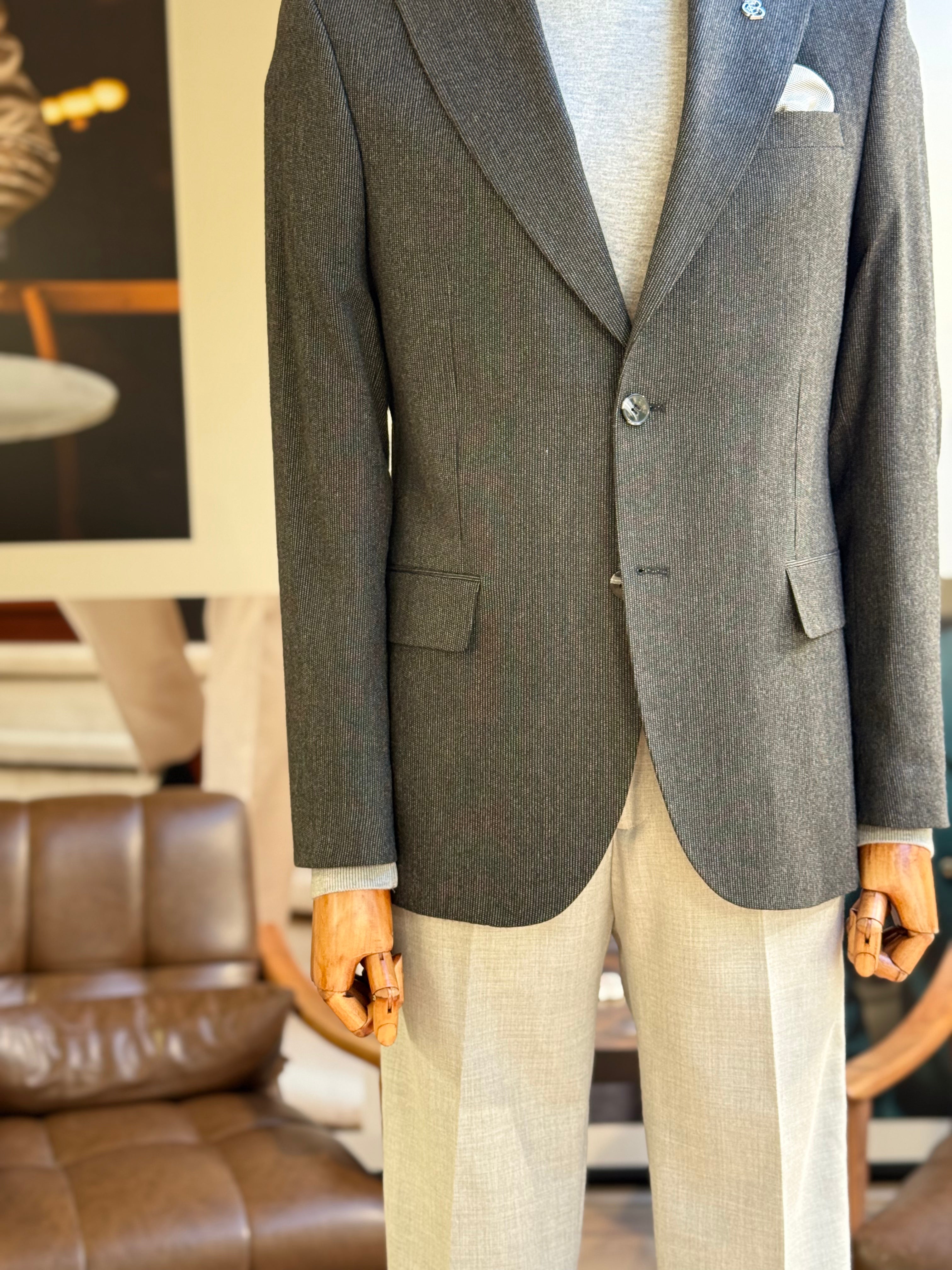 Black Single Breasted Blazer