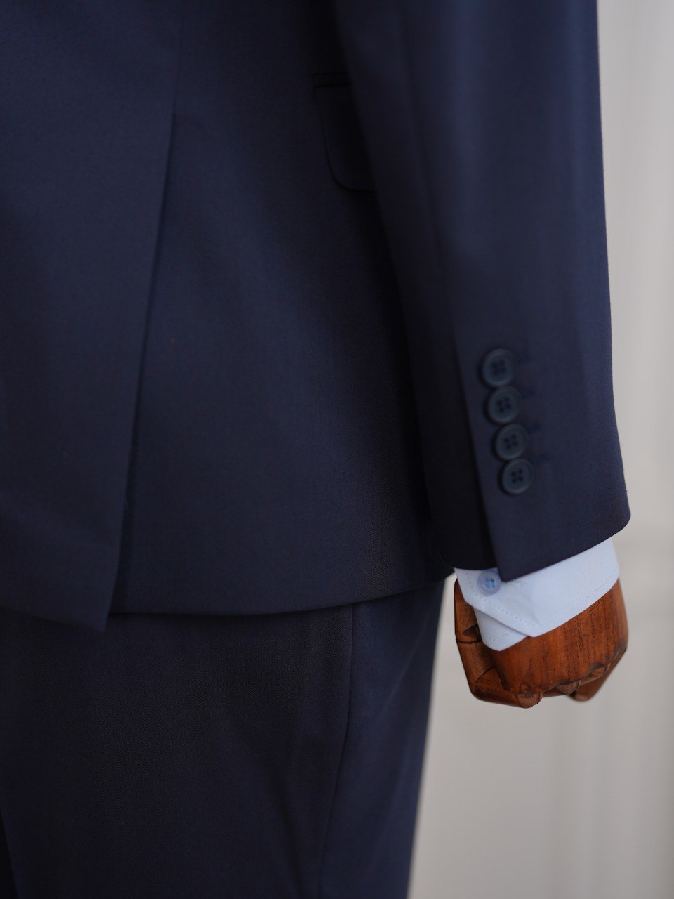 Navy Slim-Fit Suit 3-Piece