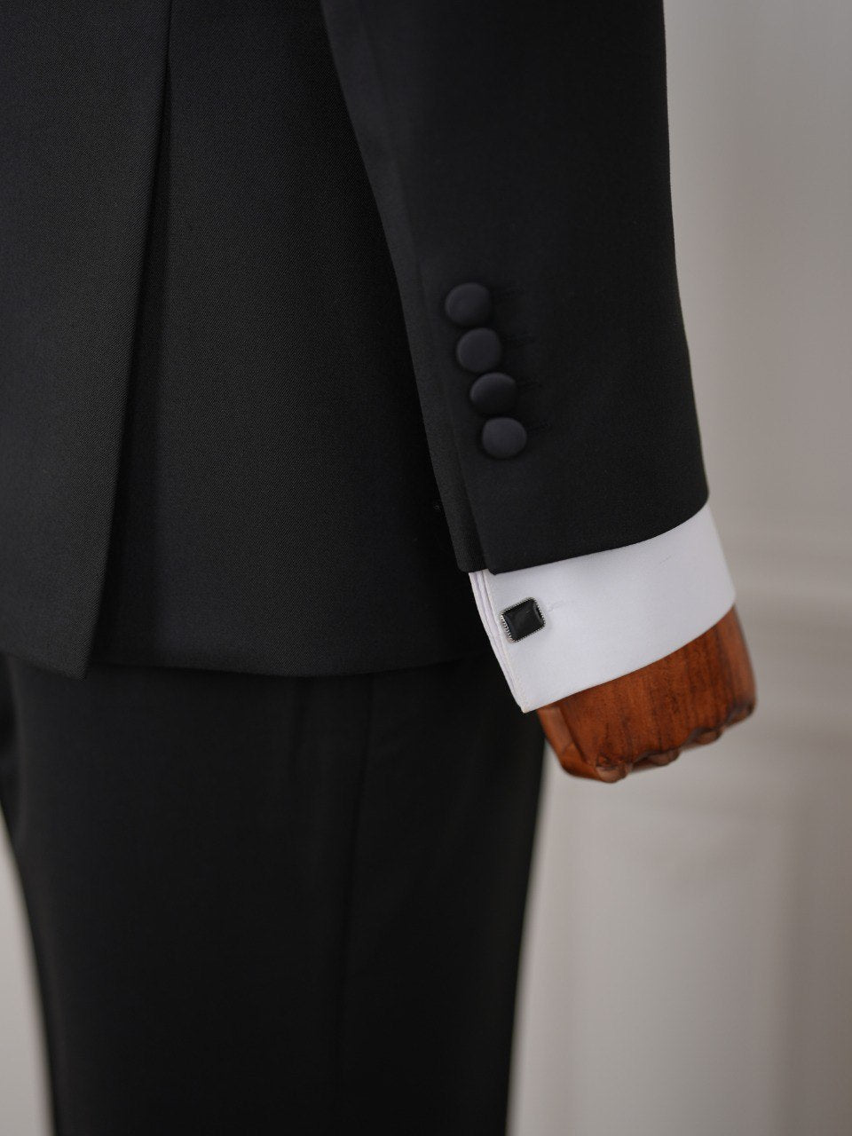 Black Slim-Fit Tuxedo 3-Piece