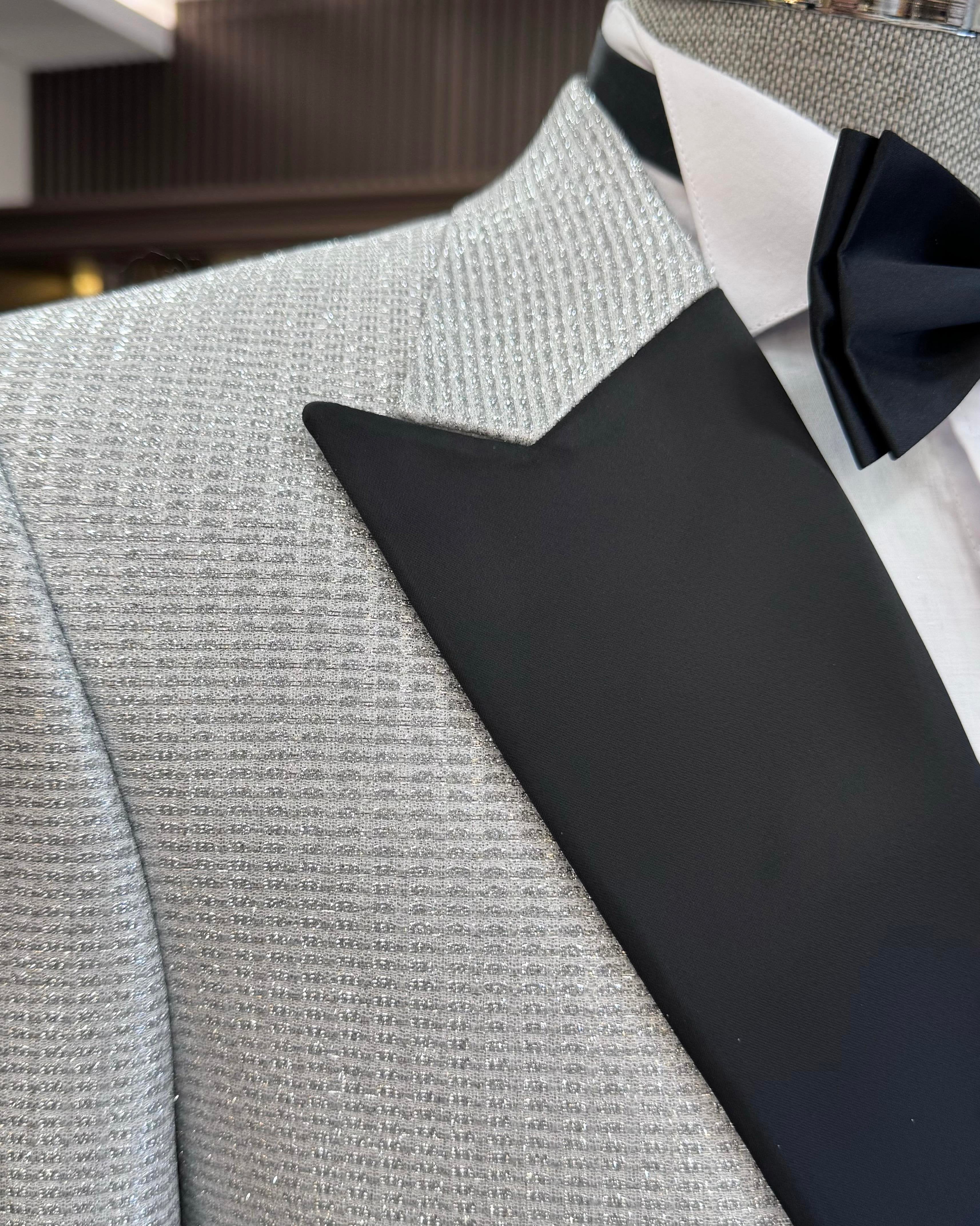 White Double Breasted Tuxedo 2-Piece