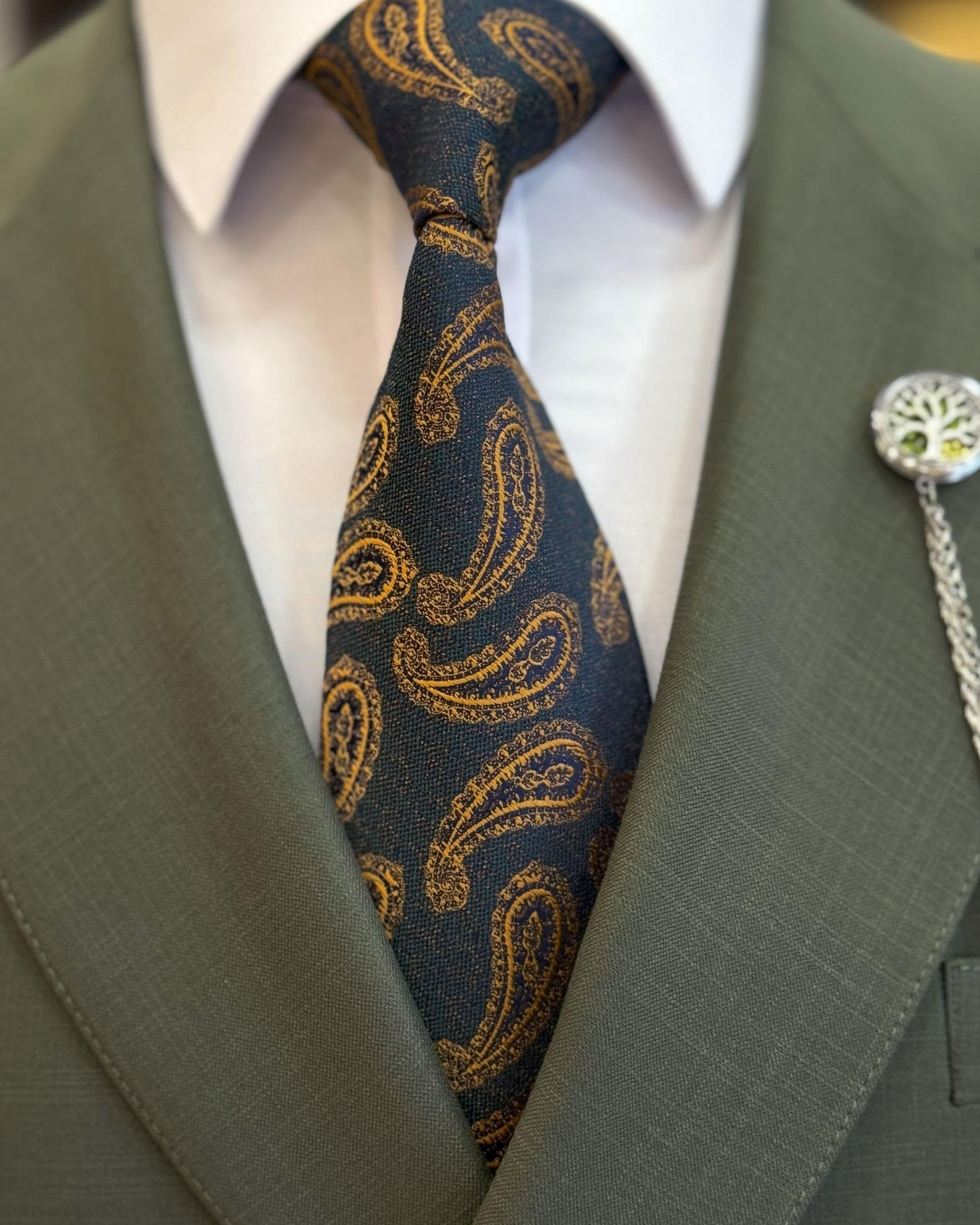 Green Double Breasted Blazer