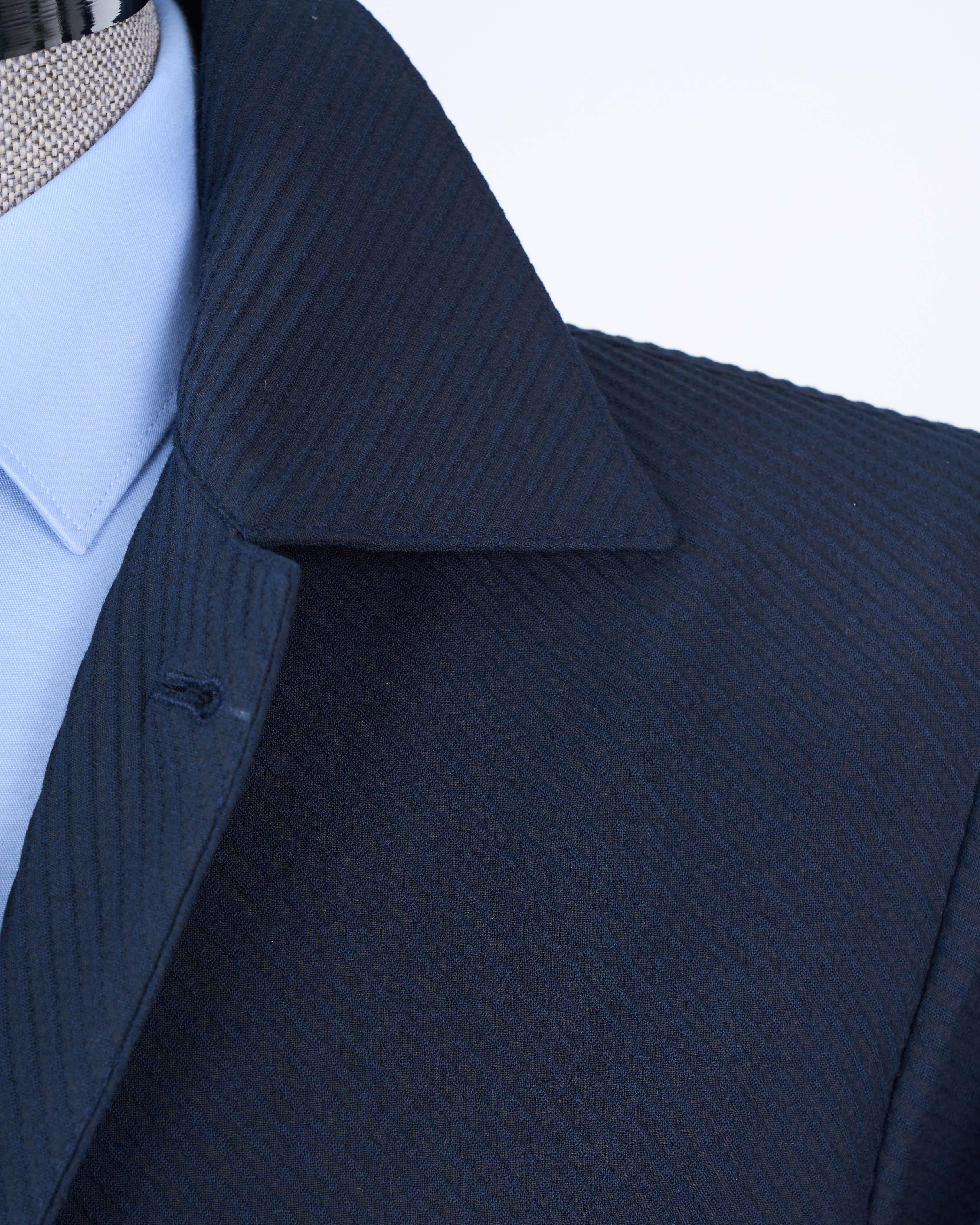 Navy Single Breasted Blazer