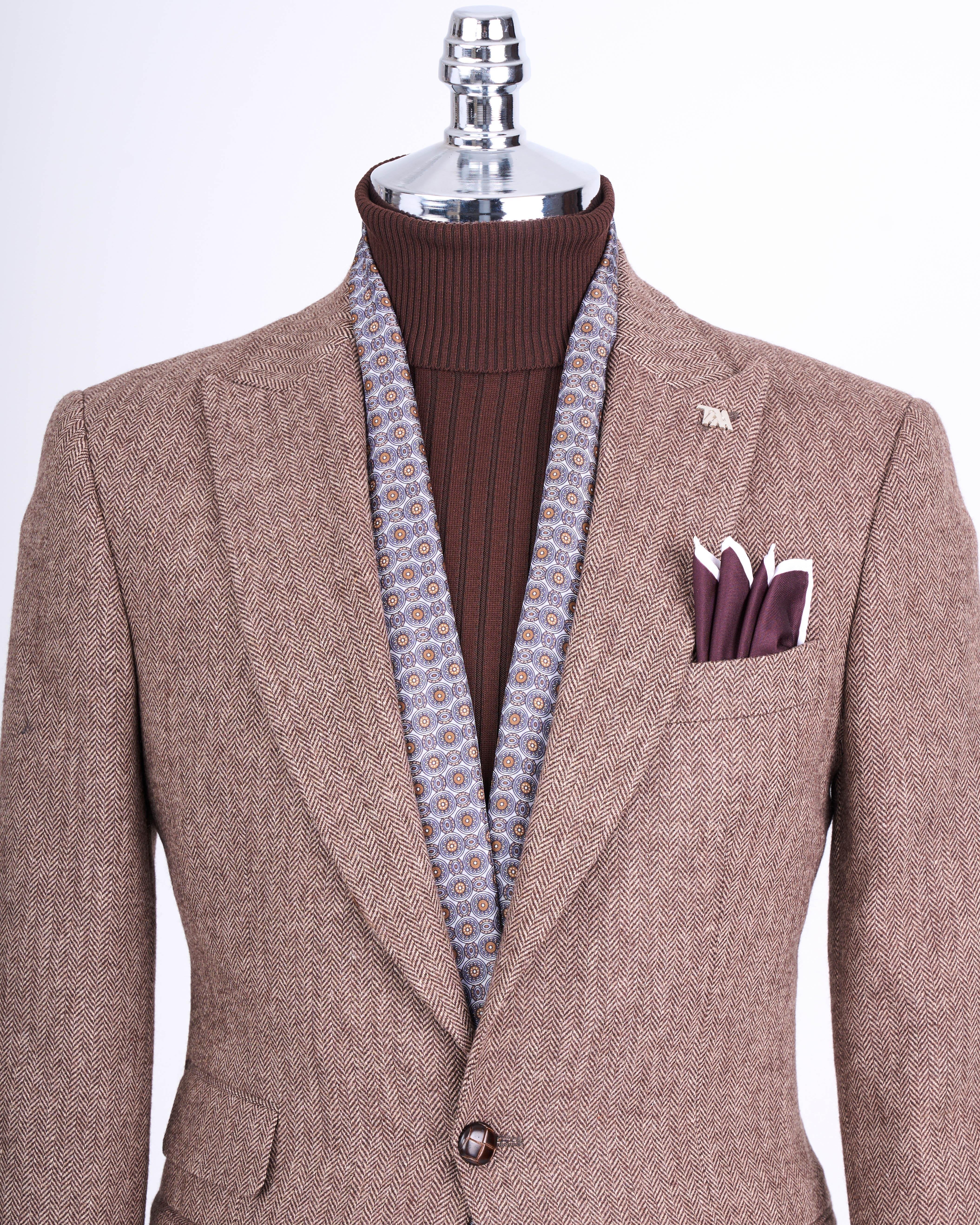 Dusty-Pink Single Breasted Blazer