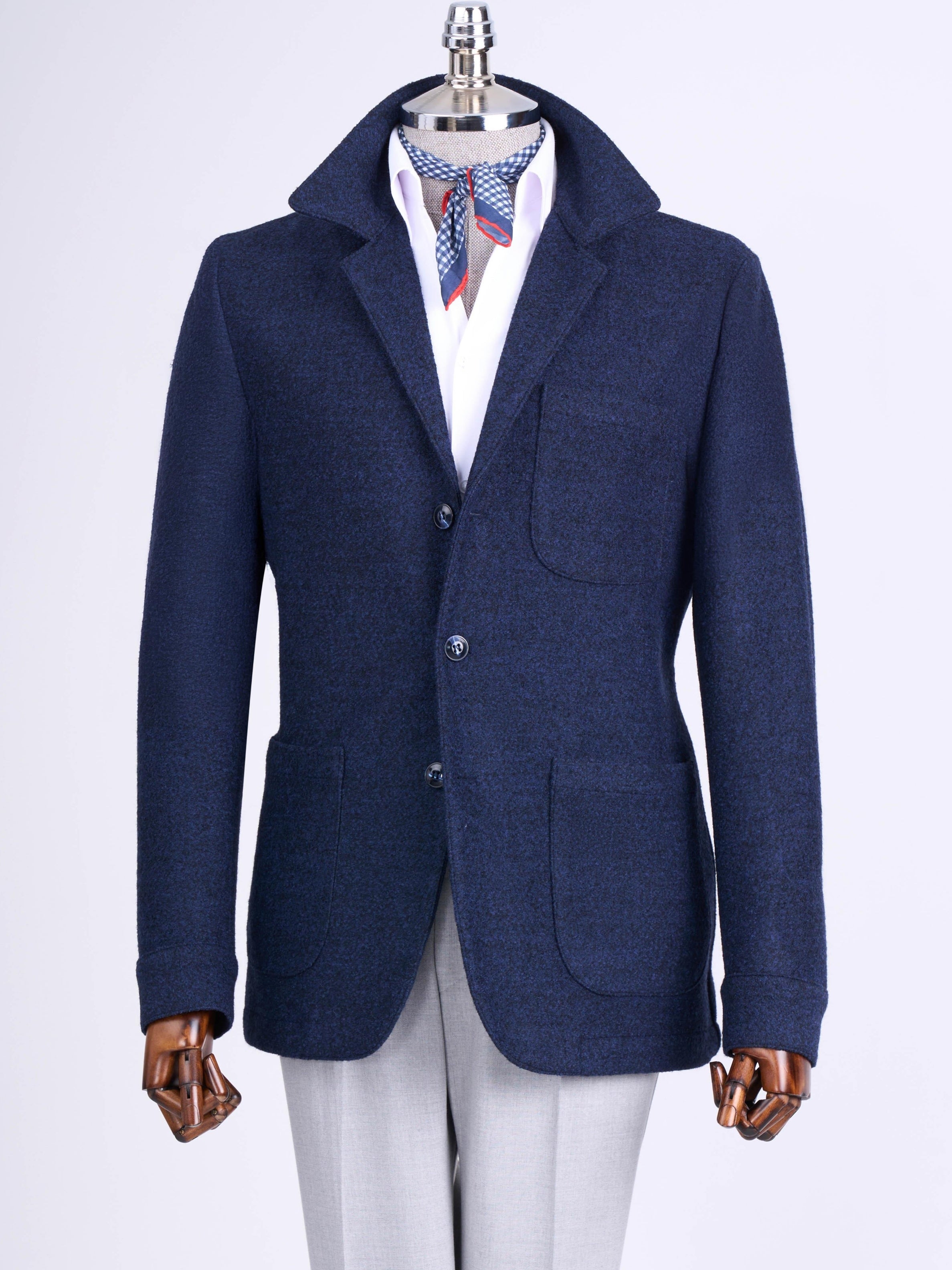 Navy Single Breasted Blazer