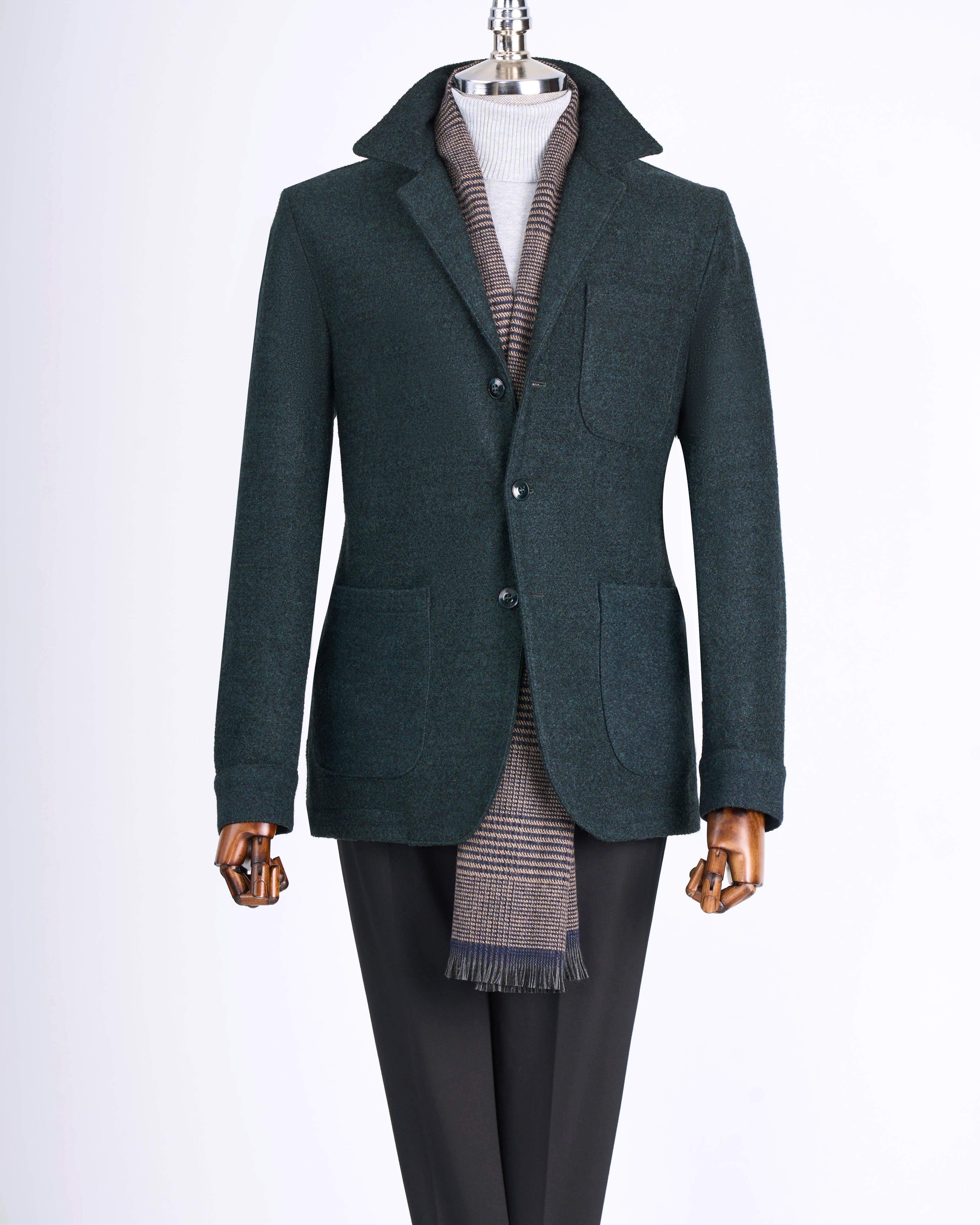 Black Single Breasted Blazer