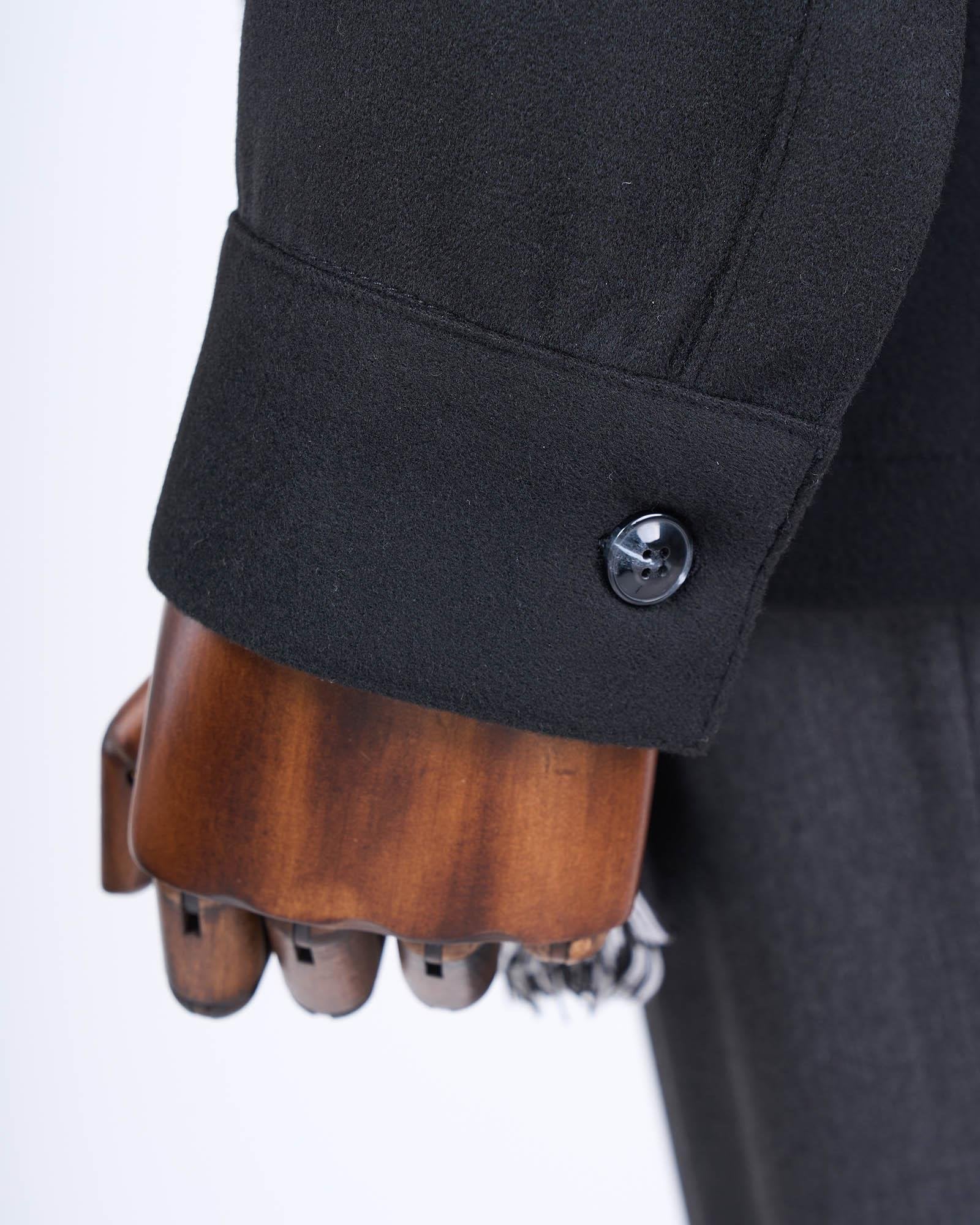 Black Single Breasted Blazer