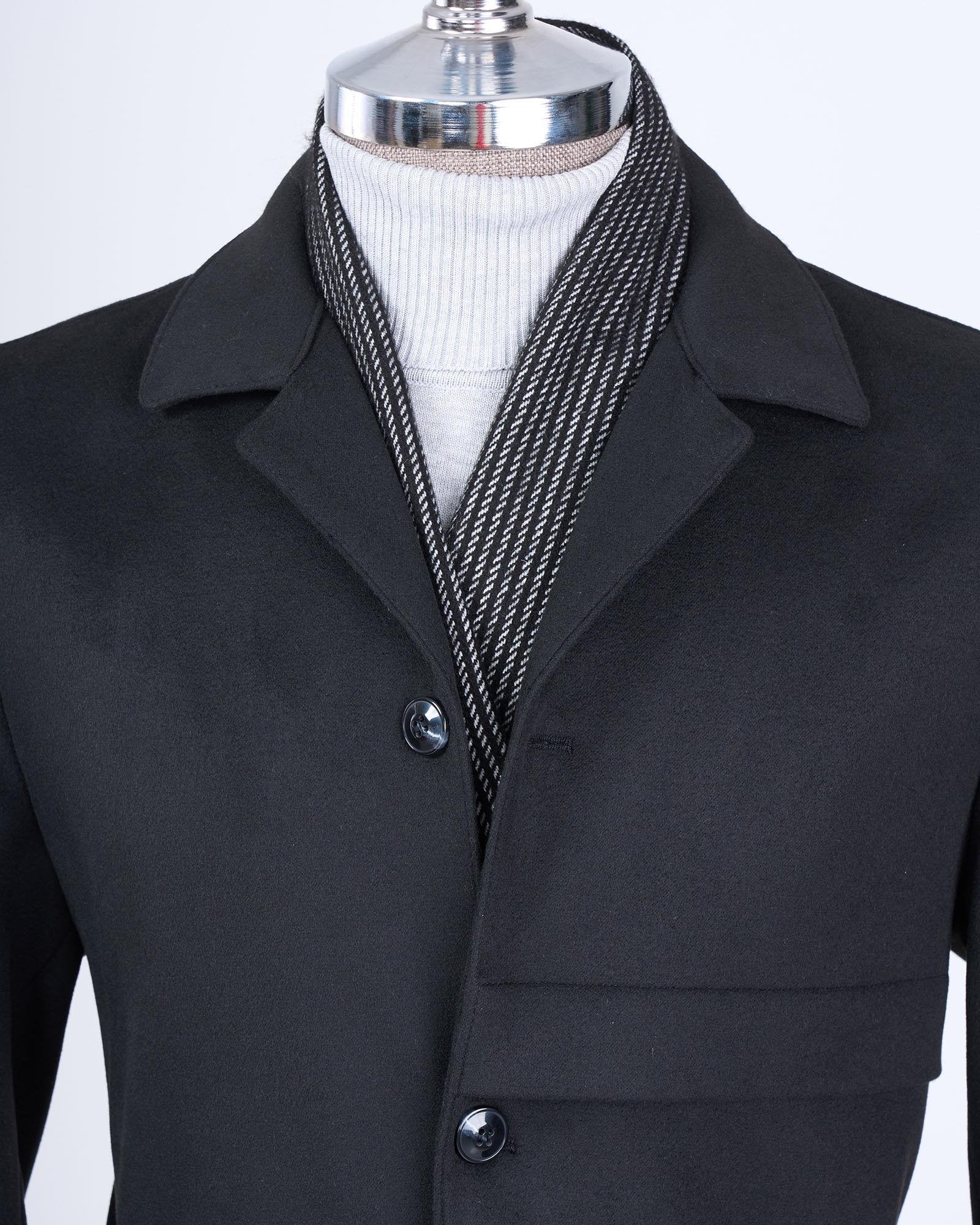 Black Single Breasted Blazer