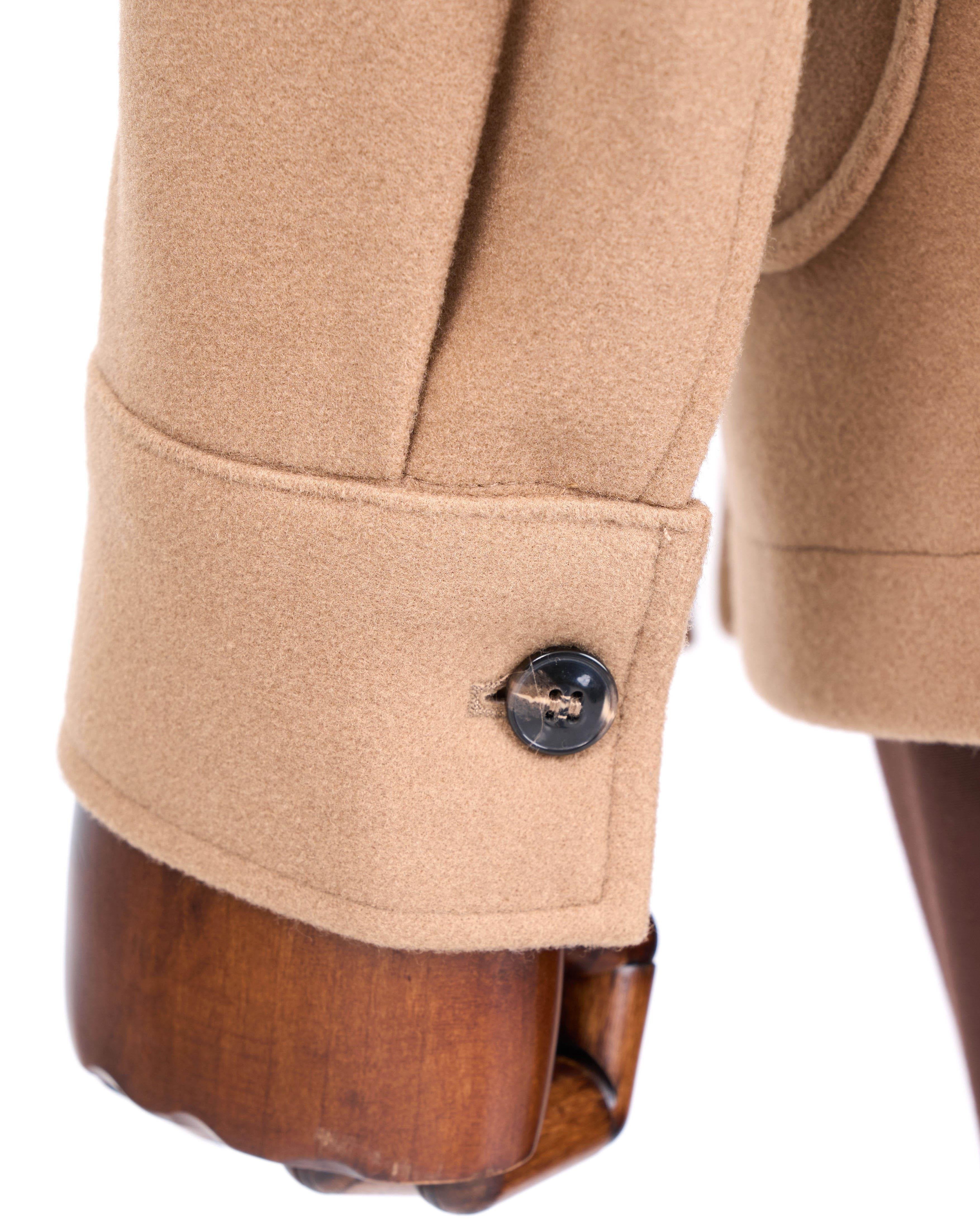 Camel Single Breasted Blazer