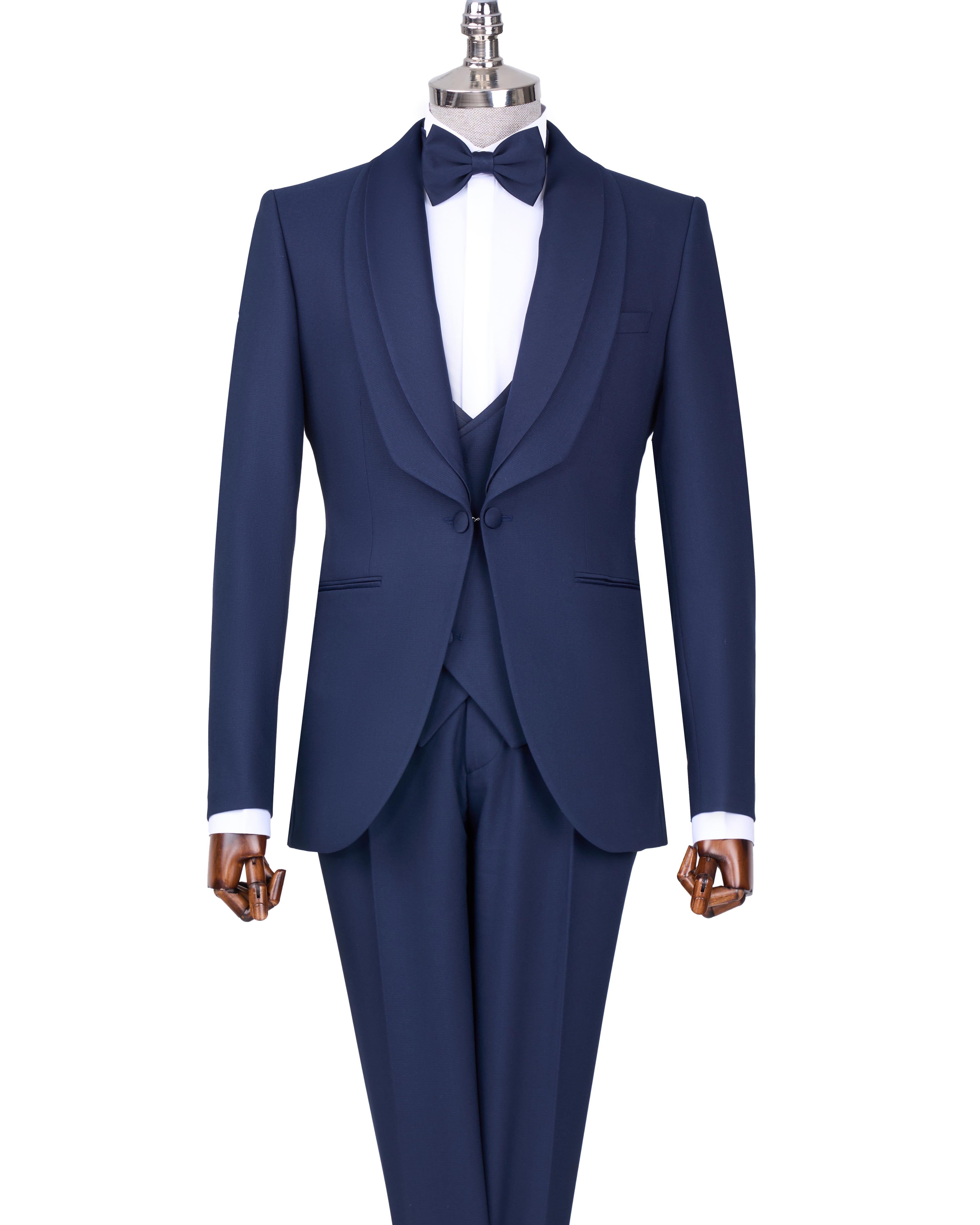 Navy Slim-Fit Tuxedo 3-Piece