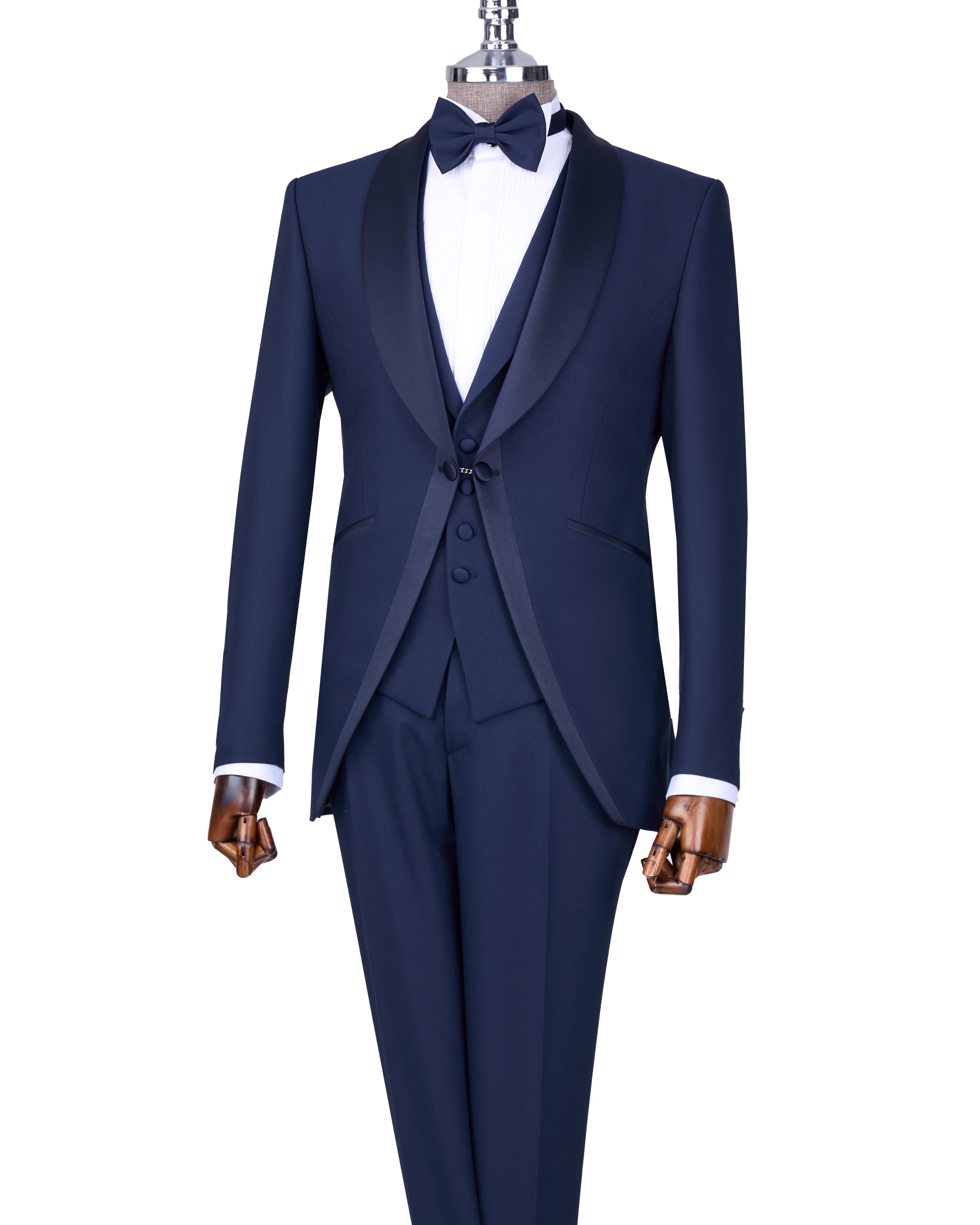 Navy Slim-Fit Tuxedo 3-Piece