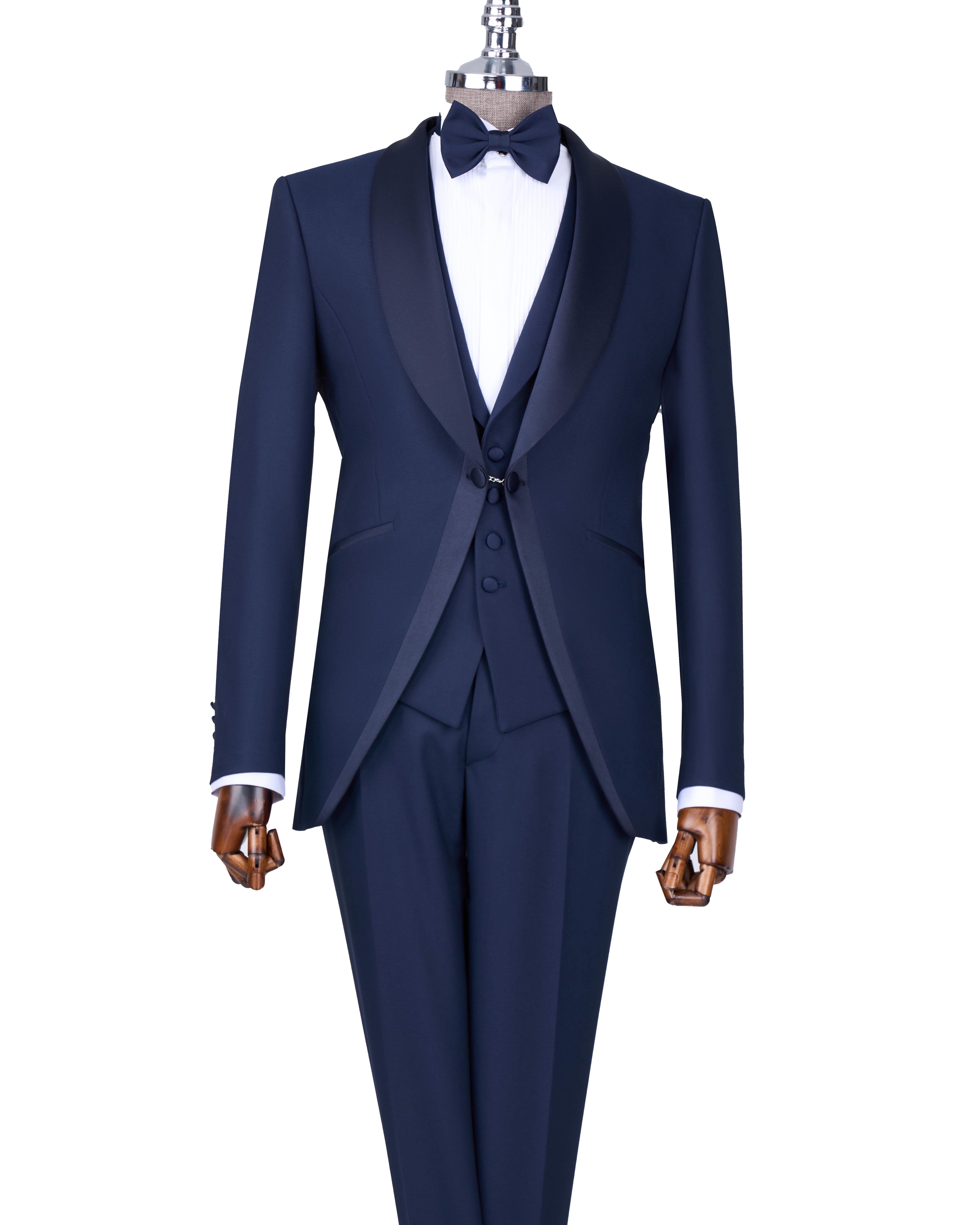 Navy Slim-Fit Tuxedo 3-Piece