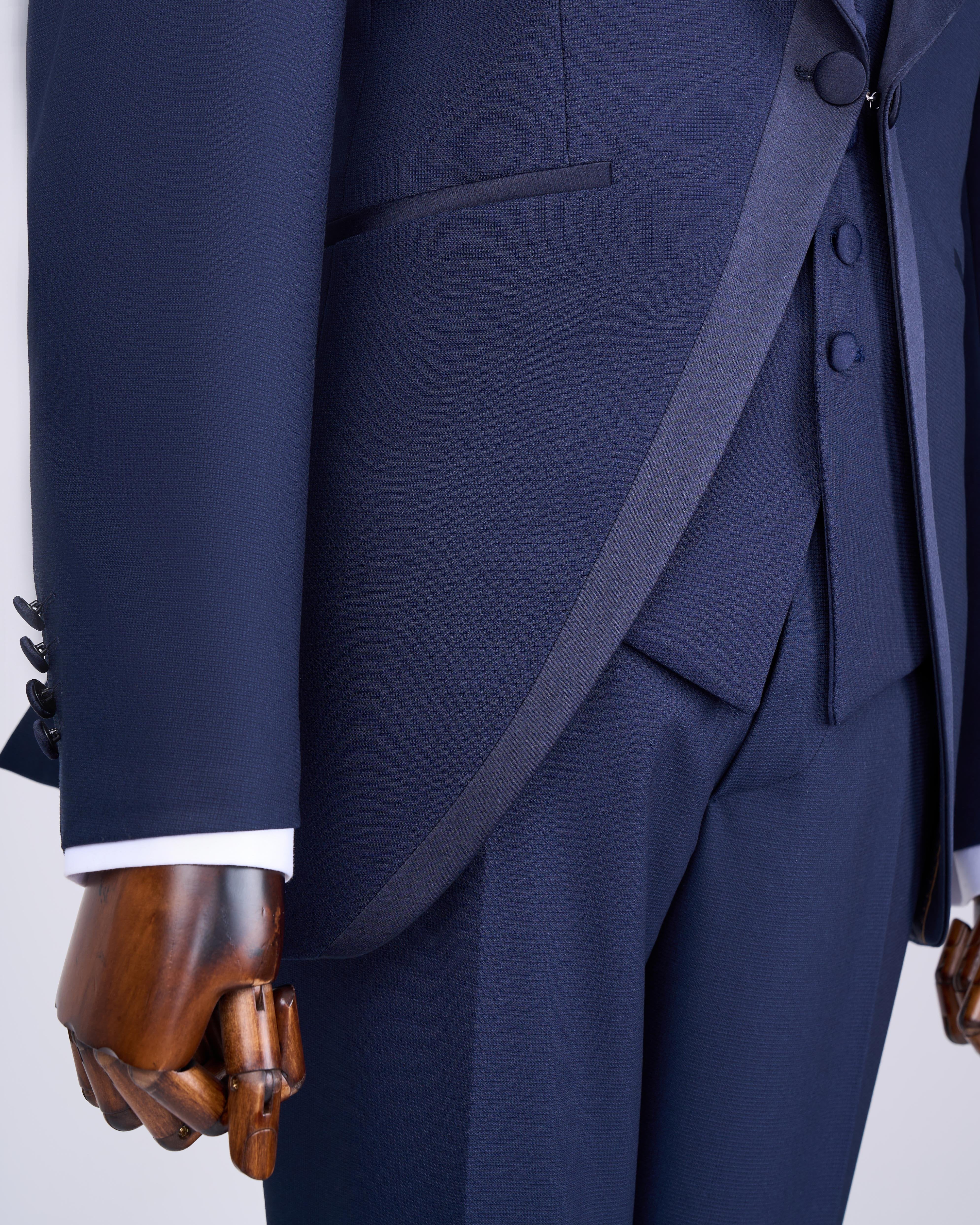 Navy Slim-Fit Tuxedo 3-Piece