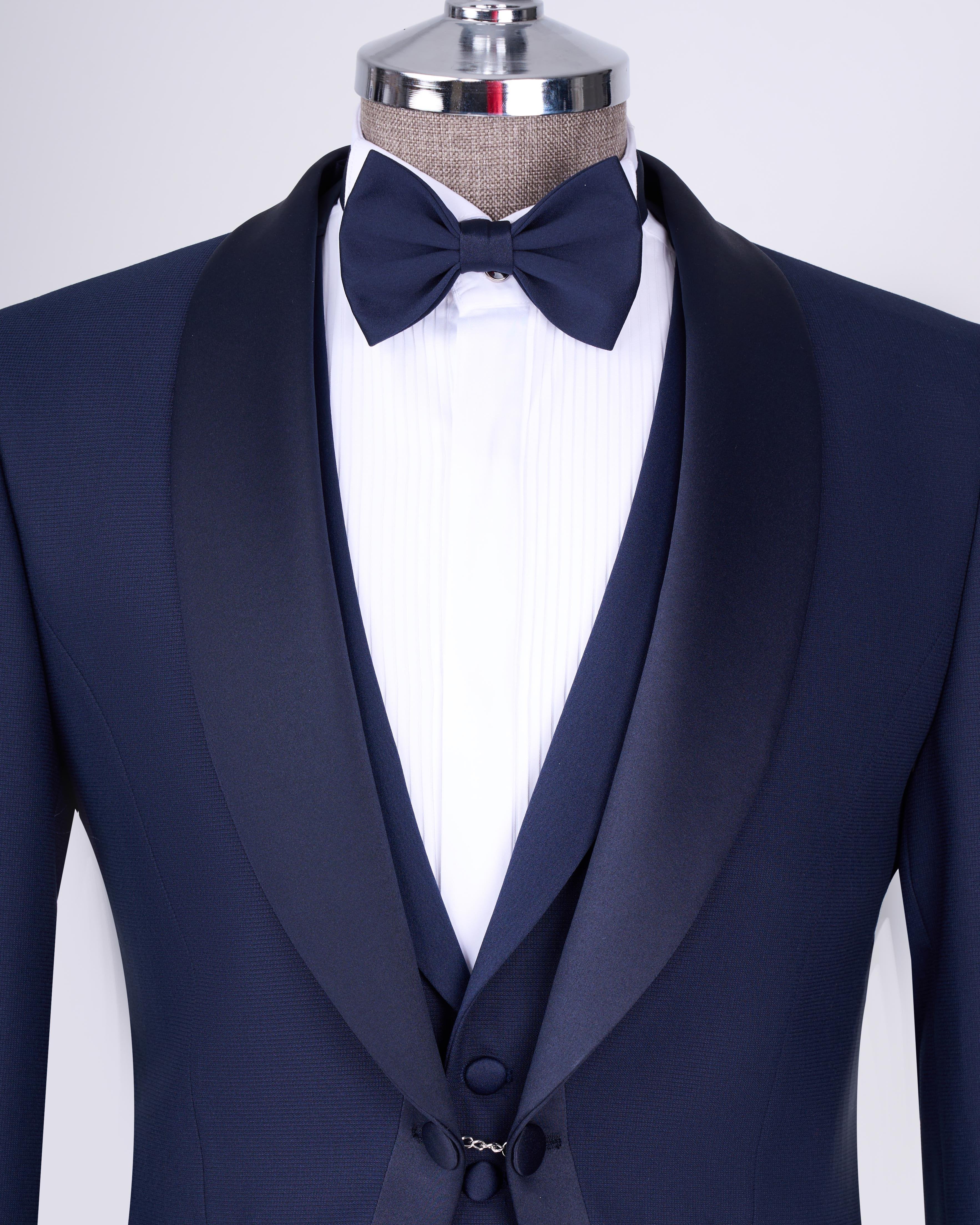 Navy Slim-Fit Tuxedo 3-Piece