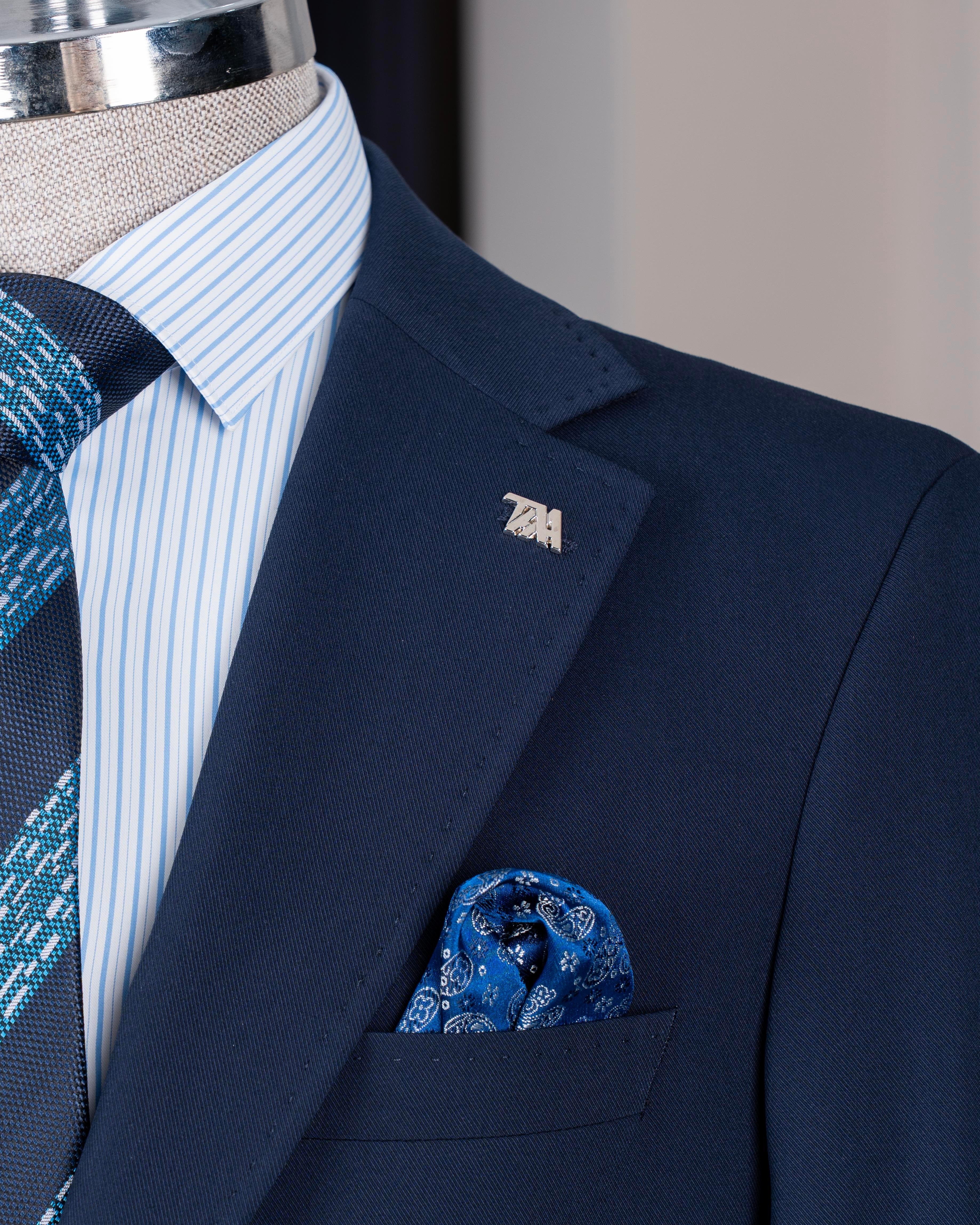 Navy Single Breasted Blazer
