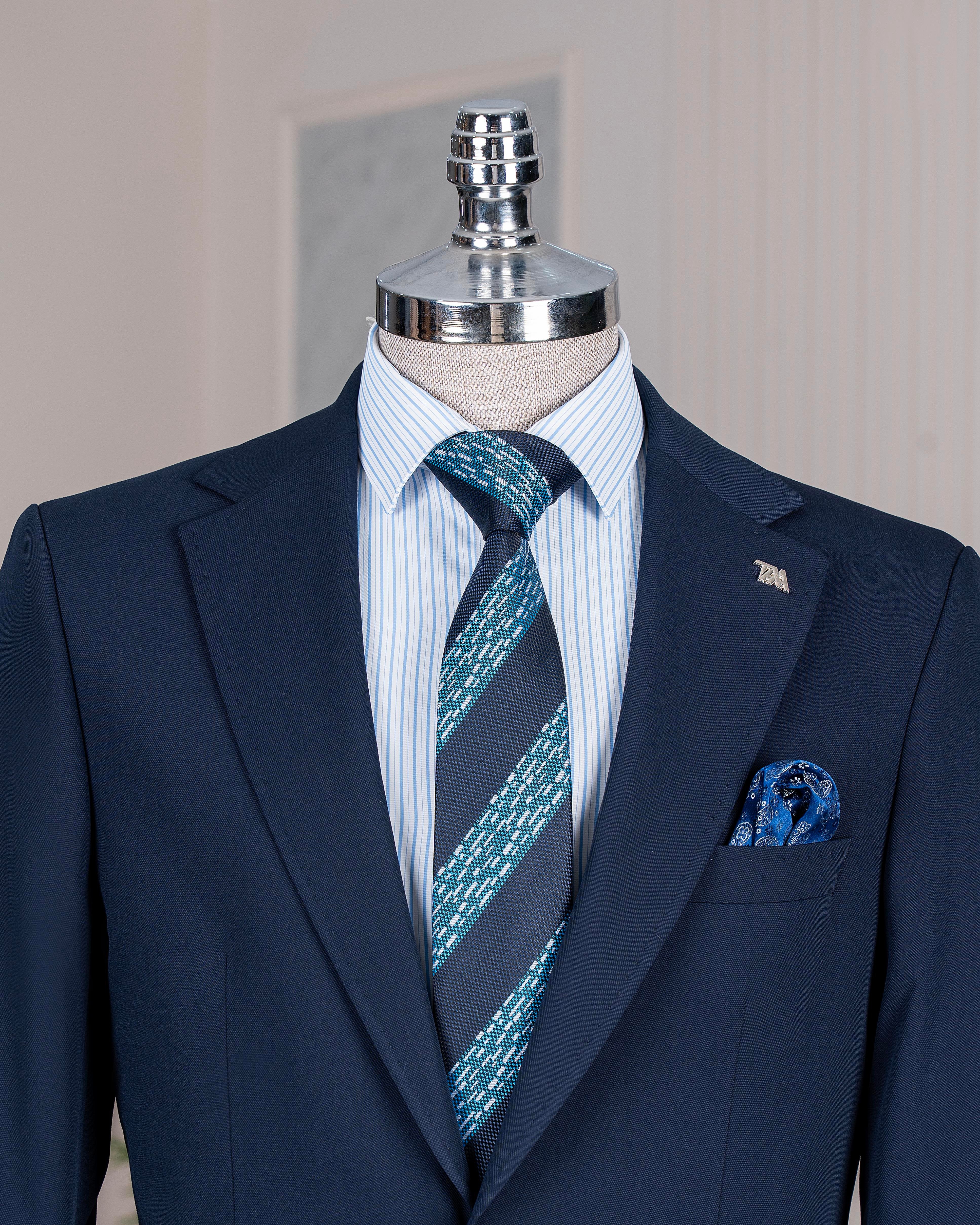 Navy Single Breasted Blazer