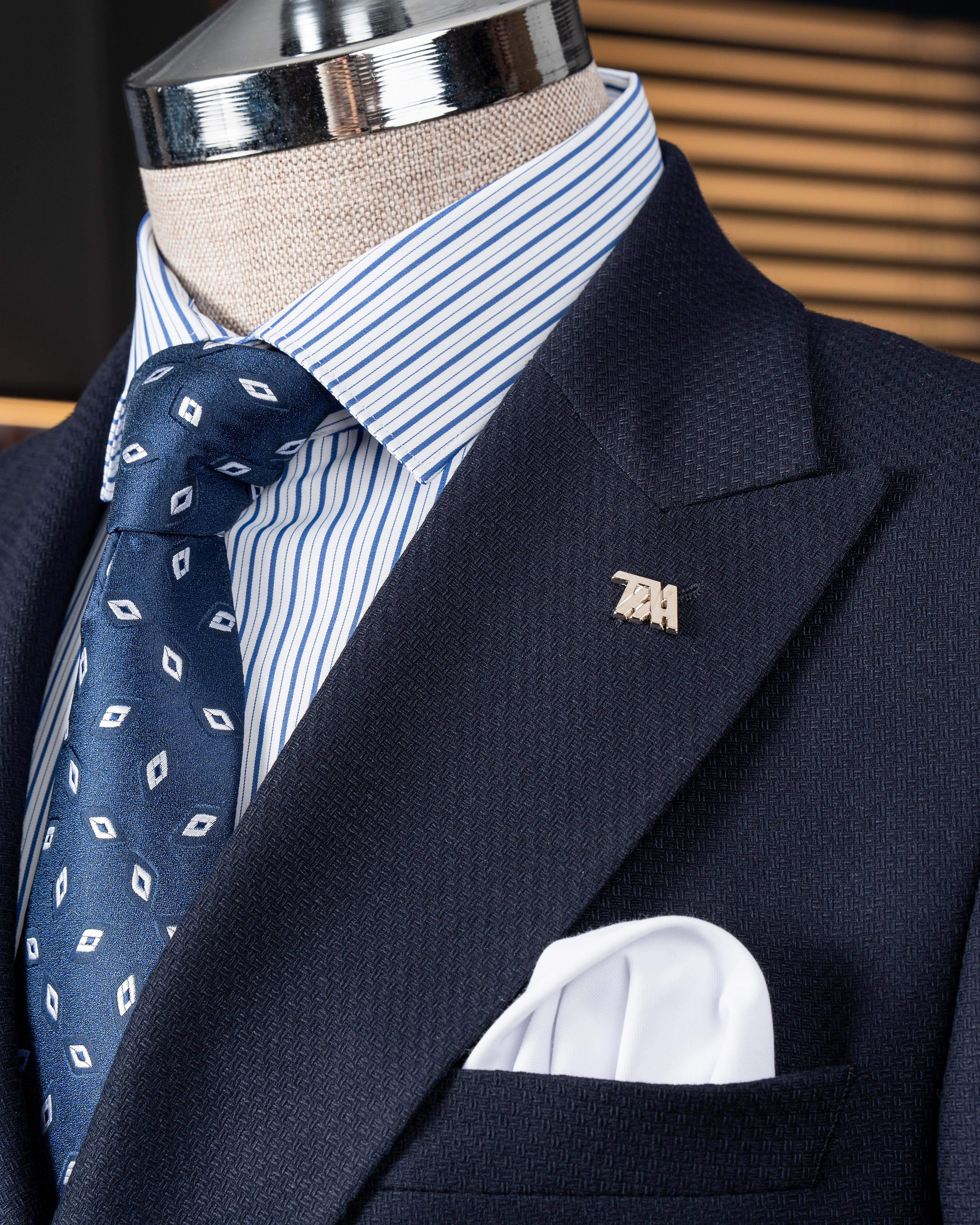Navy Double Breasted Blazer