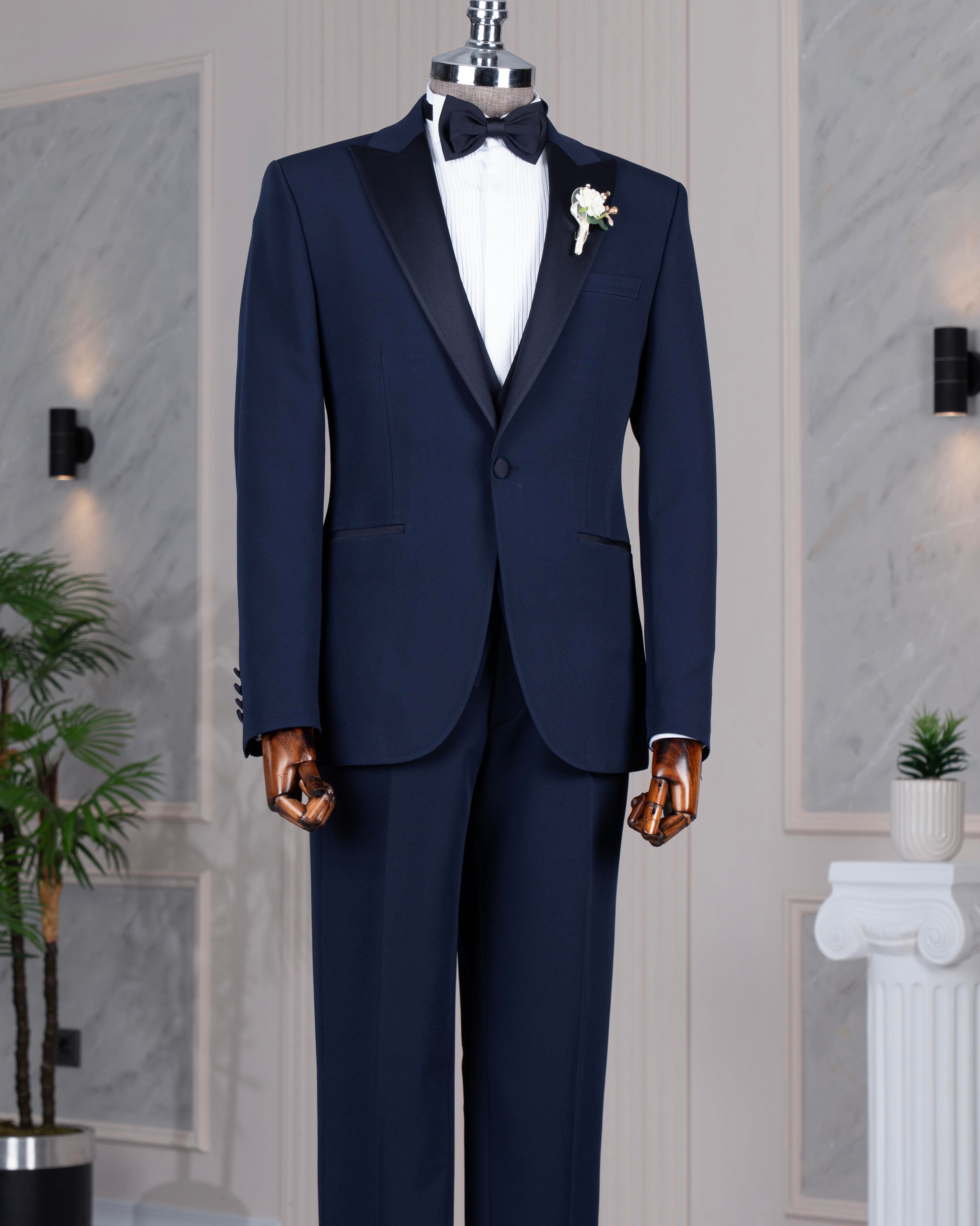 Navy Slim-Fit Tuxedo 3-Piece