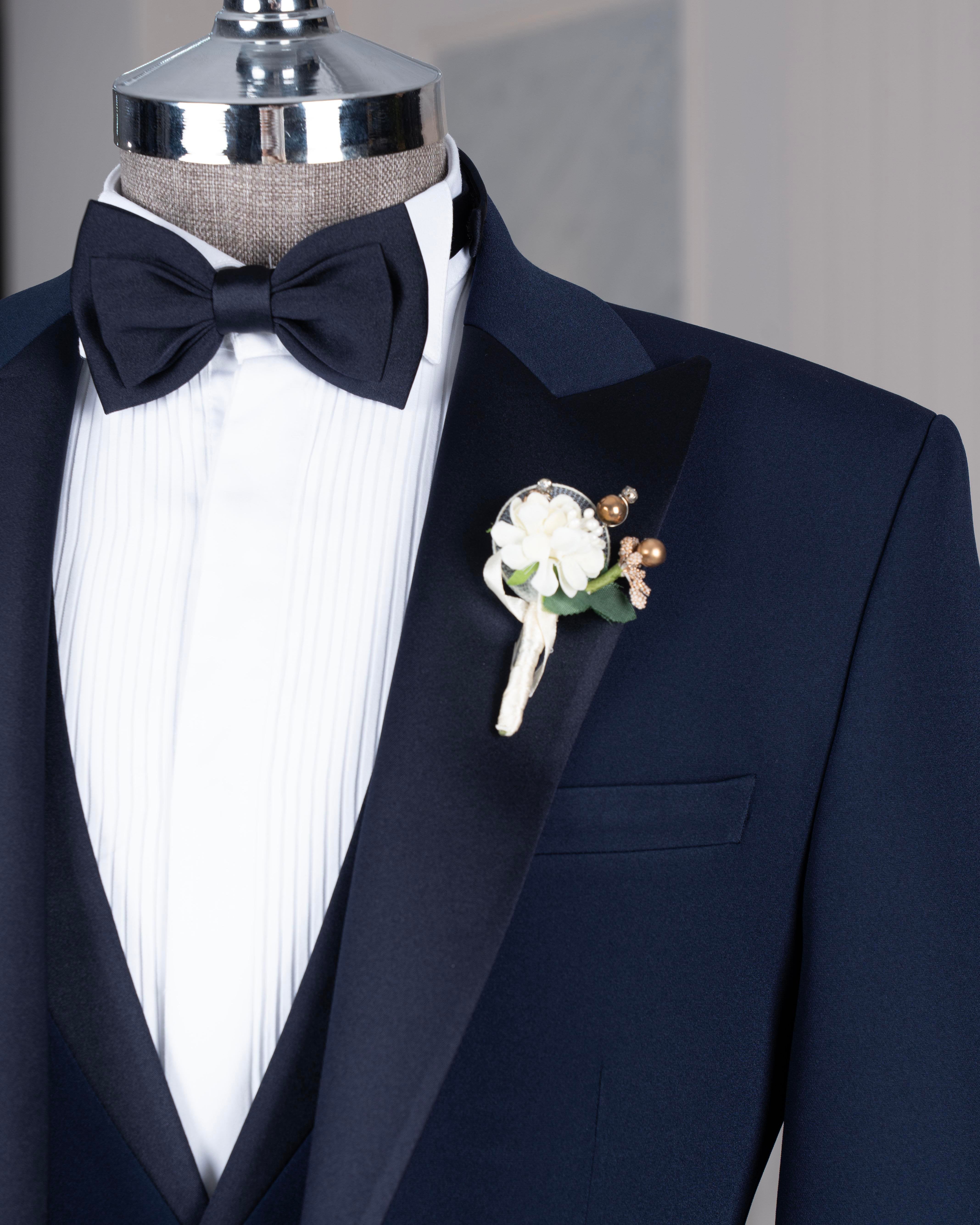 Navy Slim-Fit Tuxedo 3-Piece