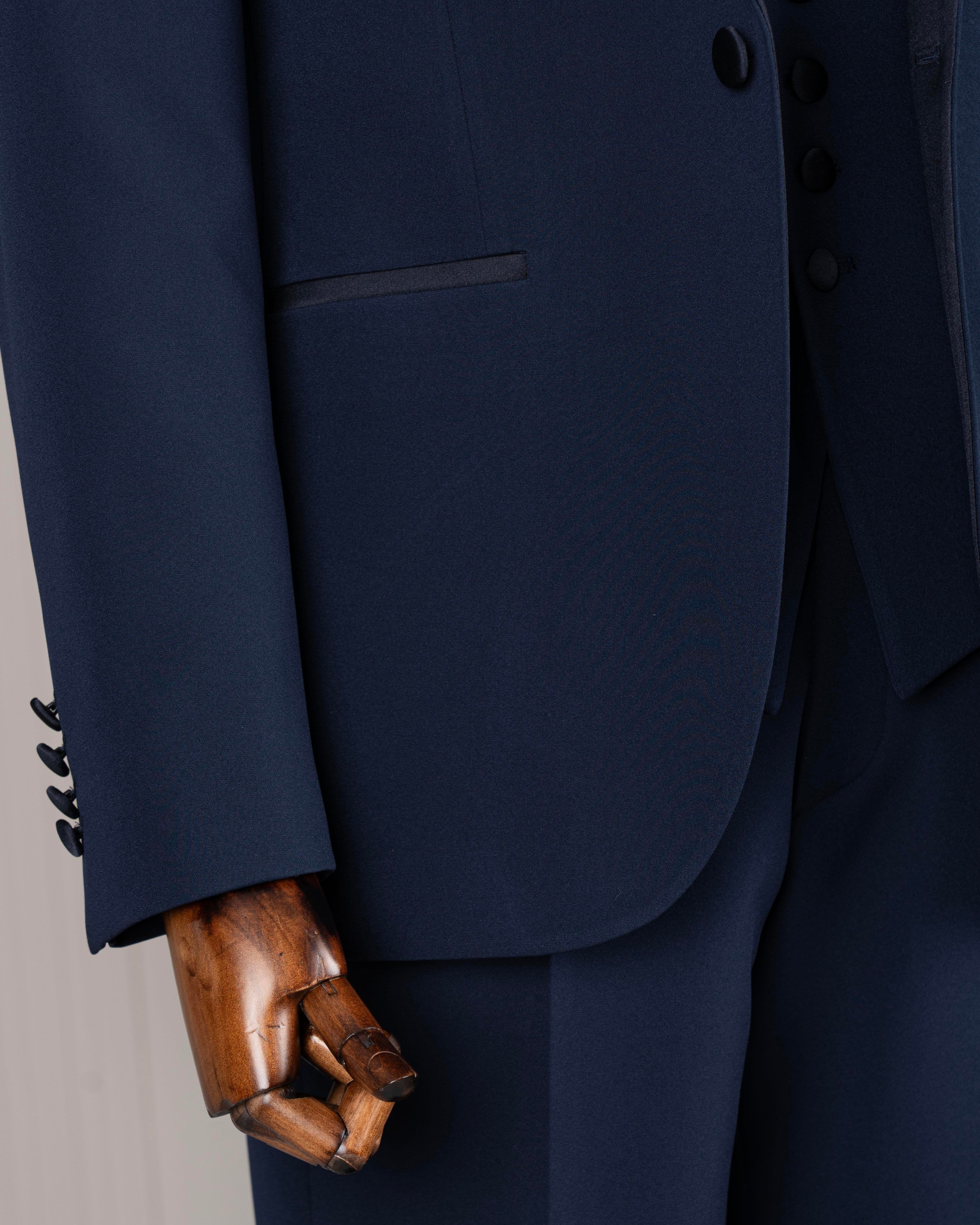Navy Slim-Fit Tuxedo 3-Piece
