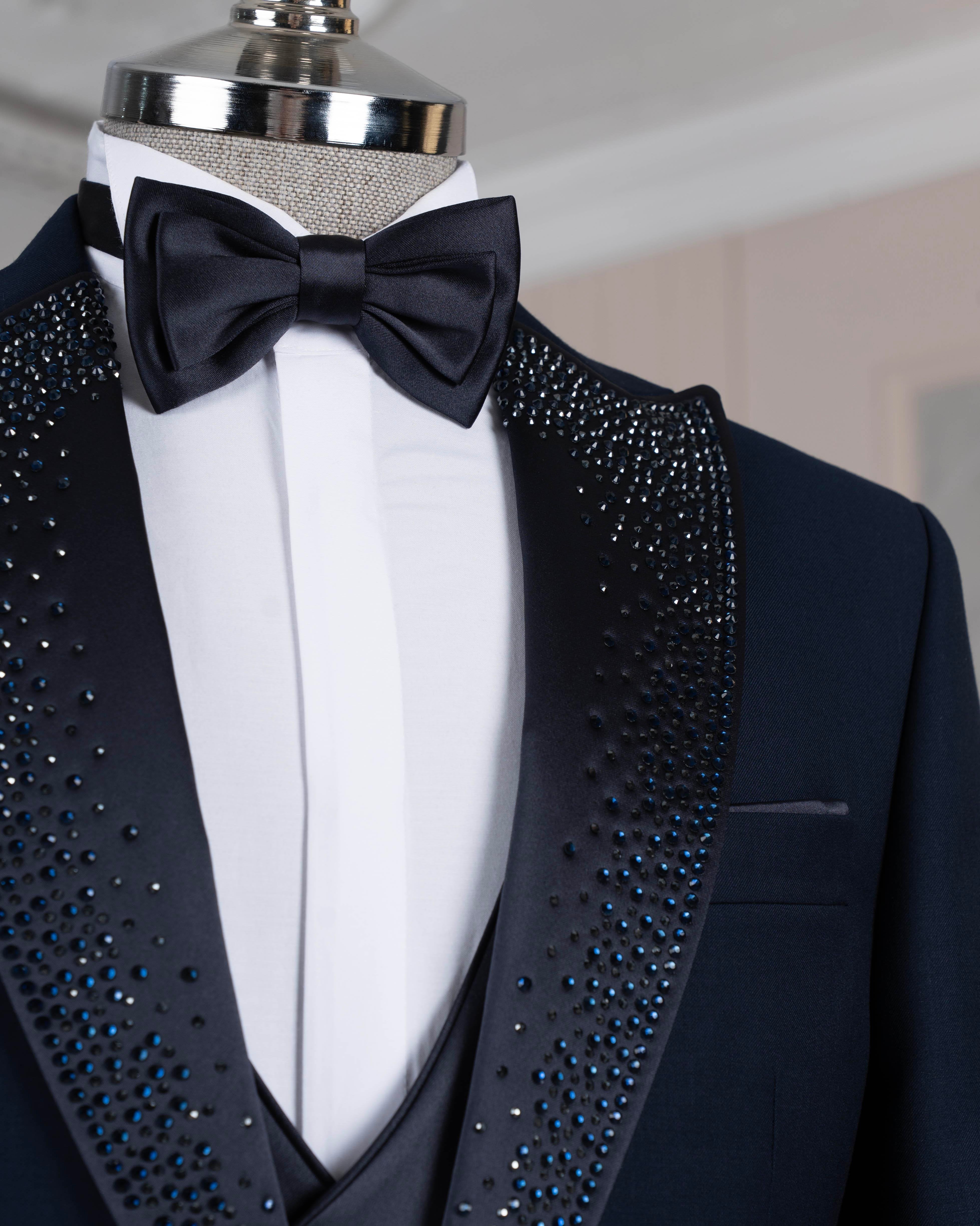 Navy Slim-Fit Tuxedo 3-Piece