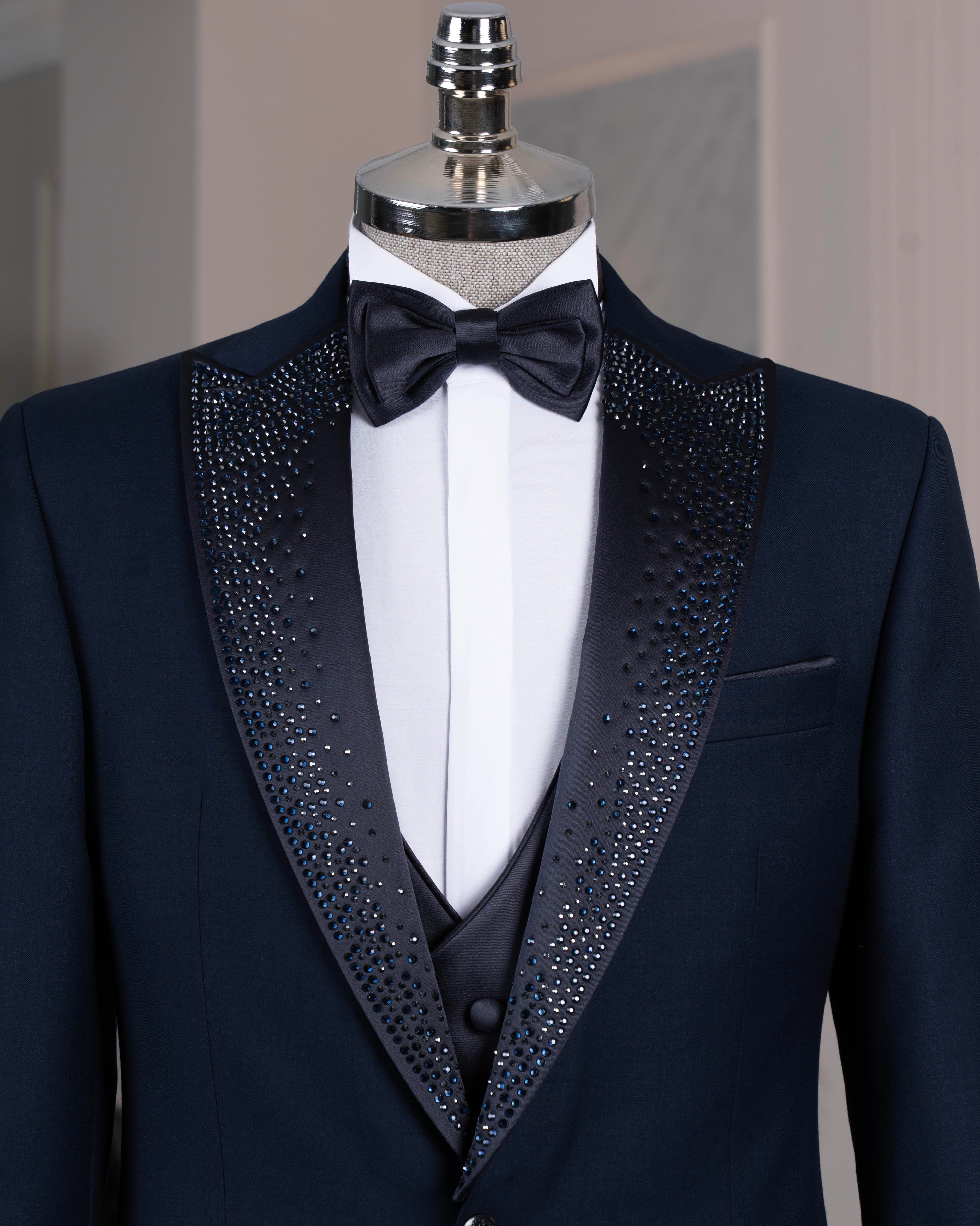 Navy Slim-Fit Tuxedo 3-Piece