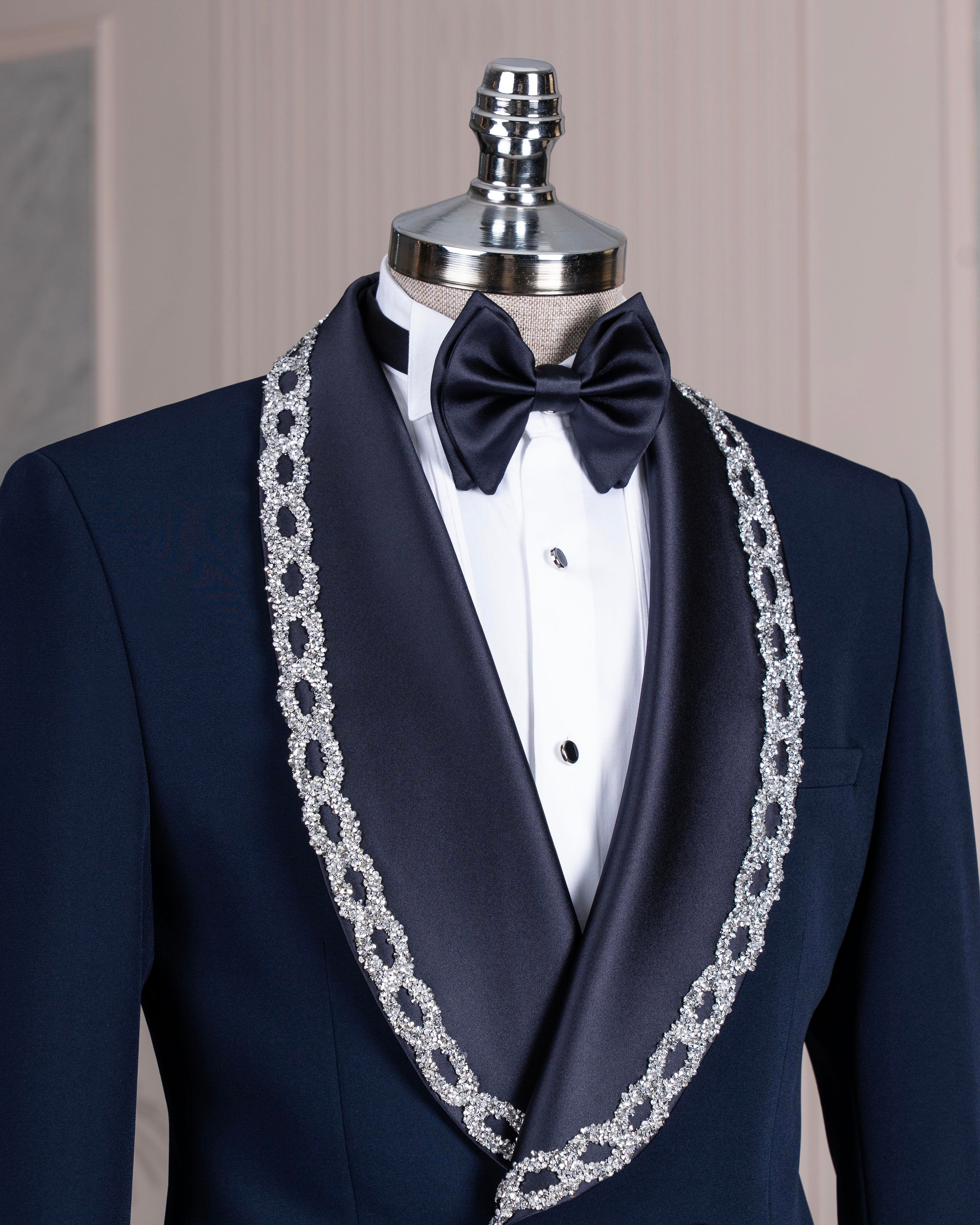 Navy Double Breasted Tuxedo 2-Piece