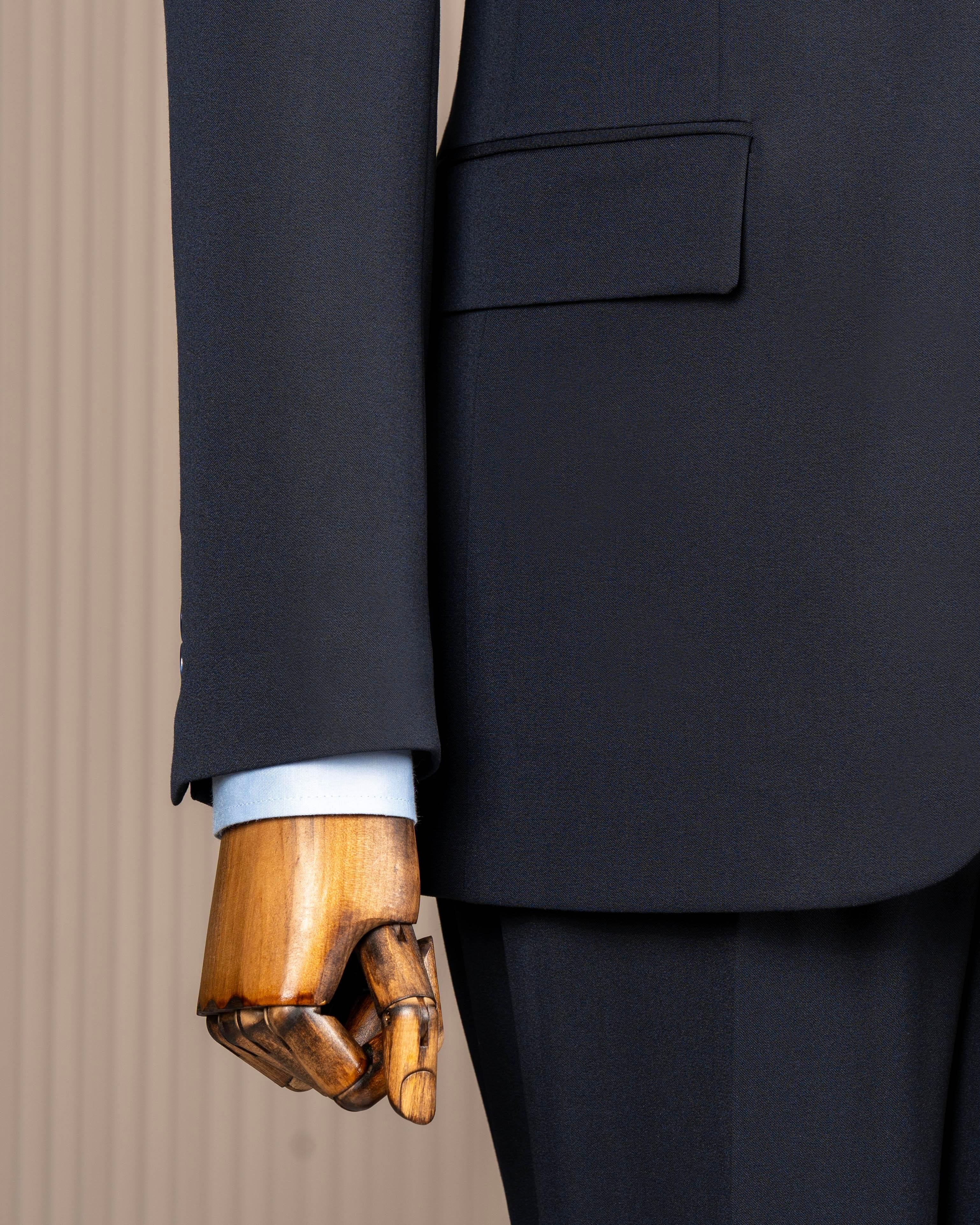 Navy Slim-Fit Suit 3-Piece