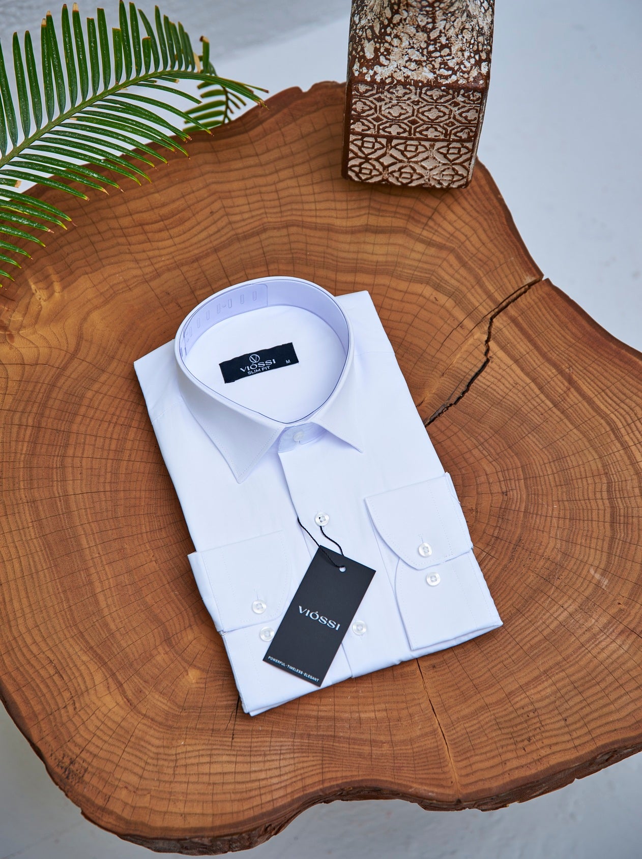 White Slim-Fit Shirt