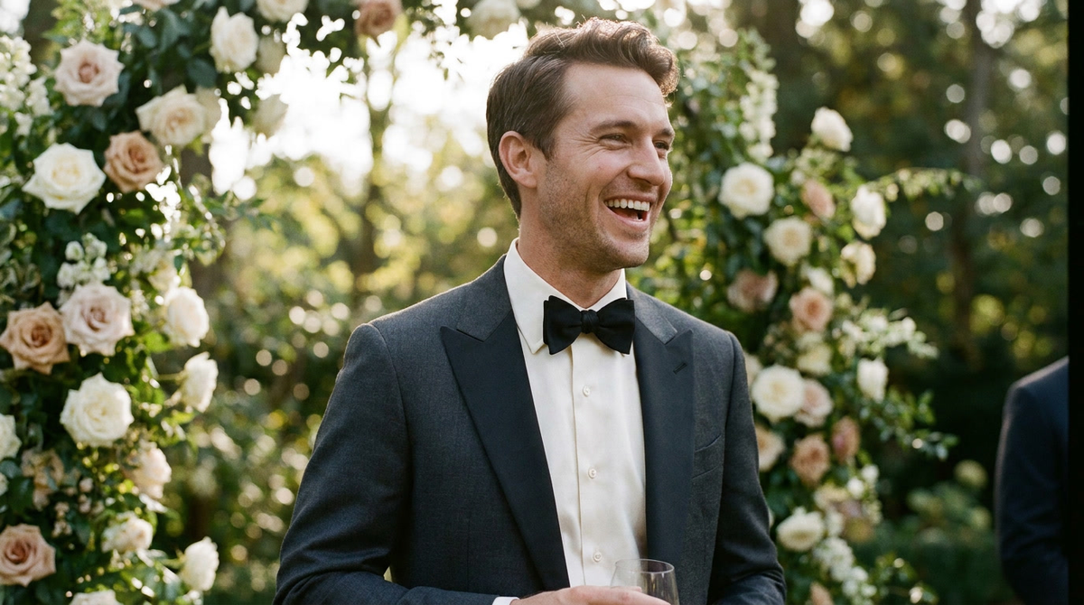 A Guy's Guide to black tie wedding attire for guys