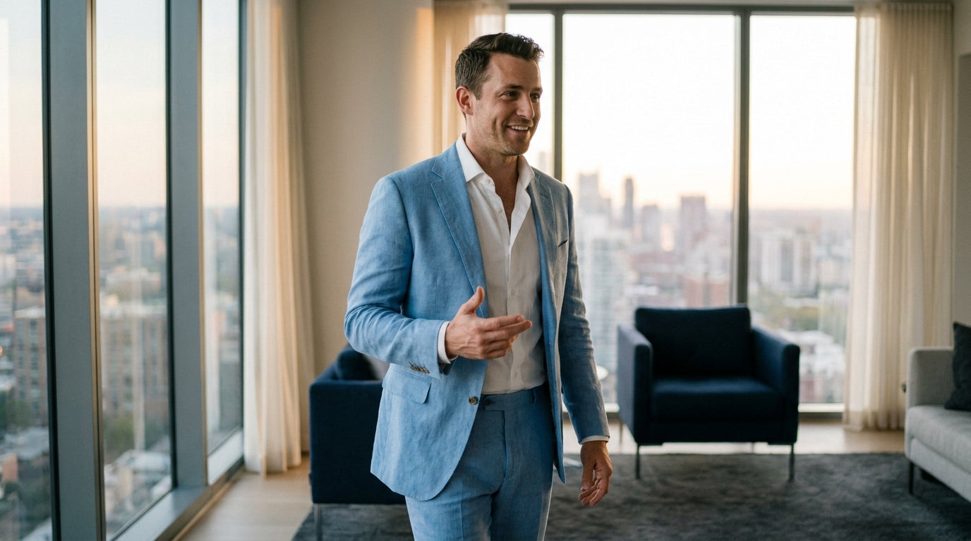The Sky-Blue Suit: When to Wear It and Why It Should Be in Your Wardrobe