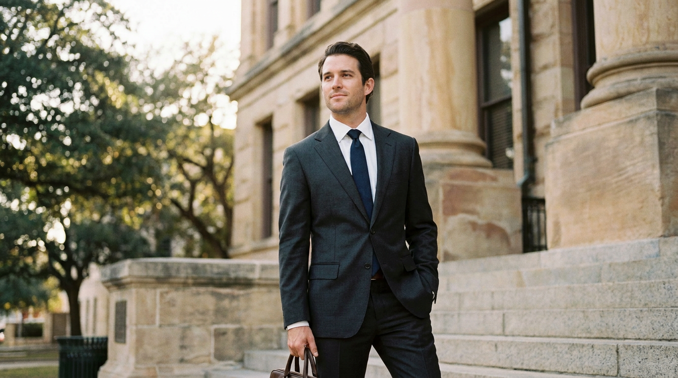 What to Wear to Court in San Antonio, Texas — Men's Guide 2026