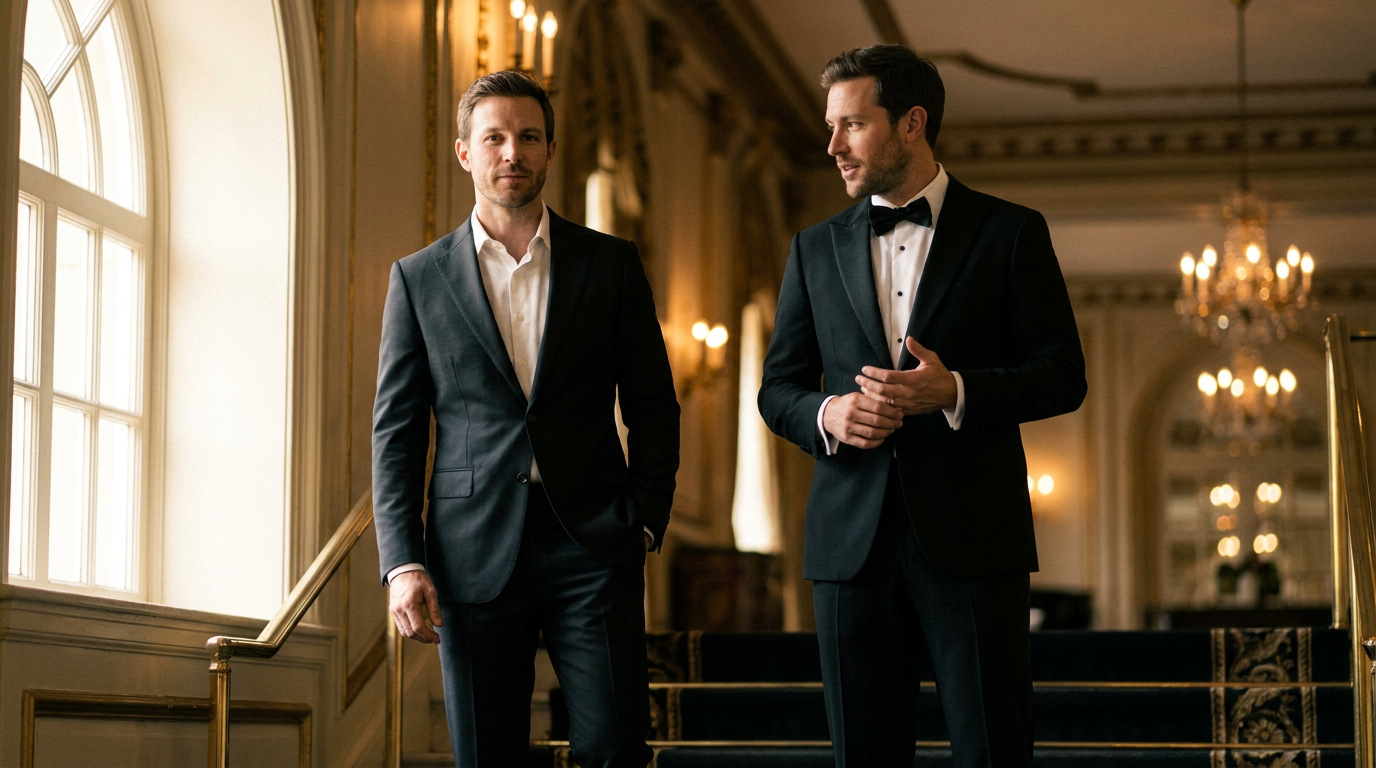 Difference Between Tuxedo and Suit: Key Style Shifts