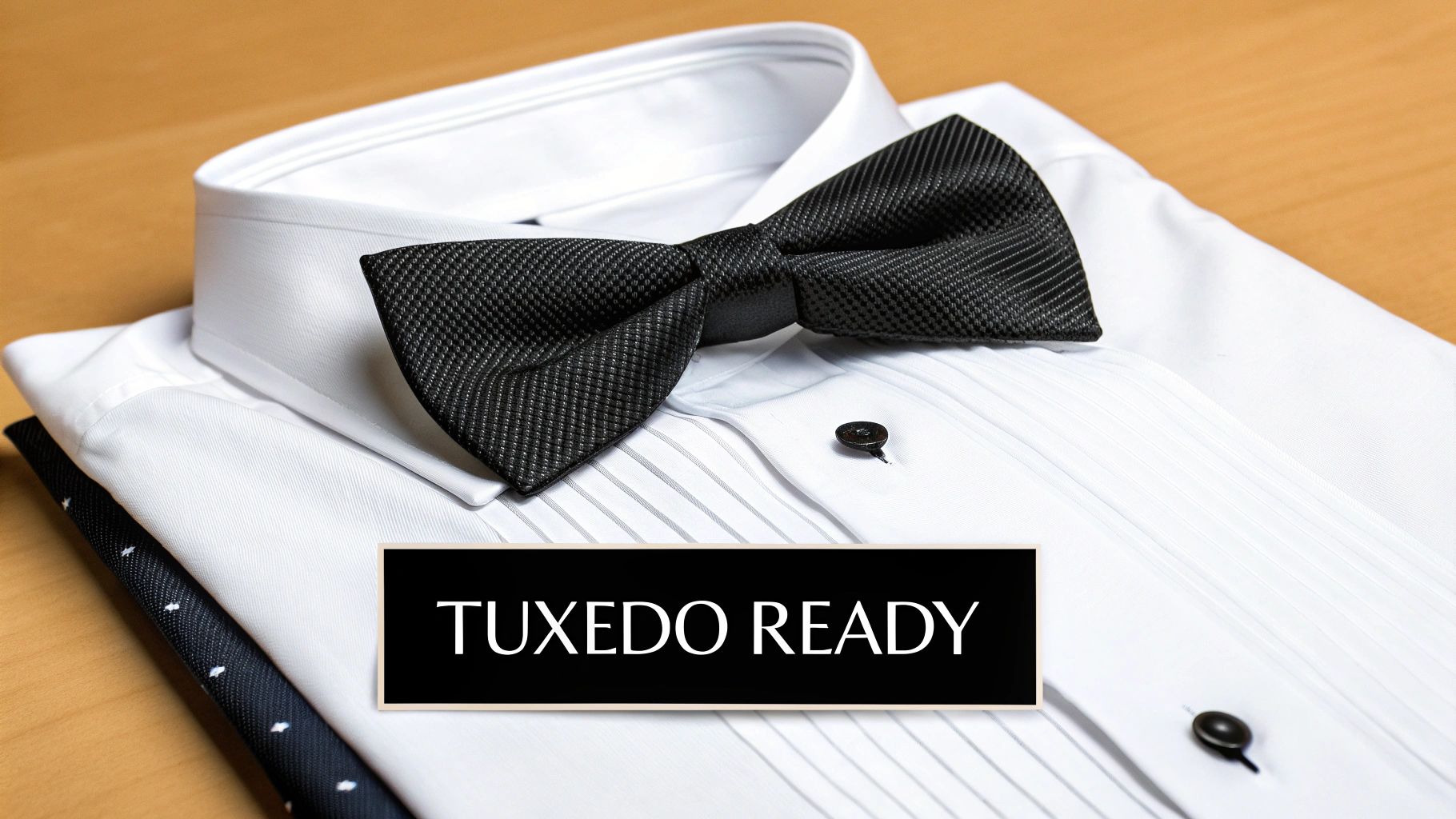 Your Guide to the Perfect Tuxedo Bow Tie Shirt