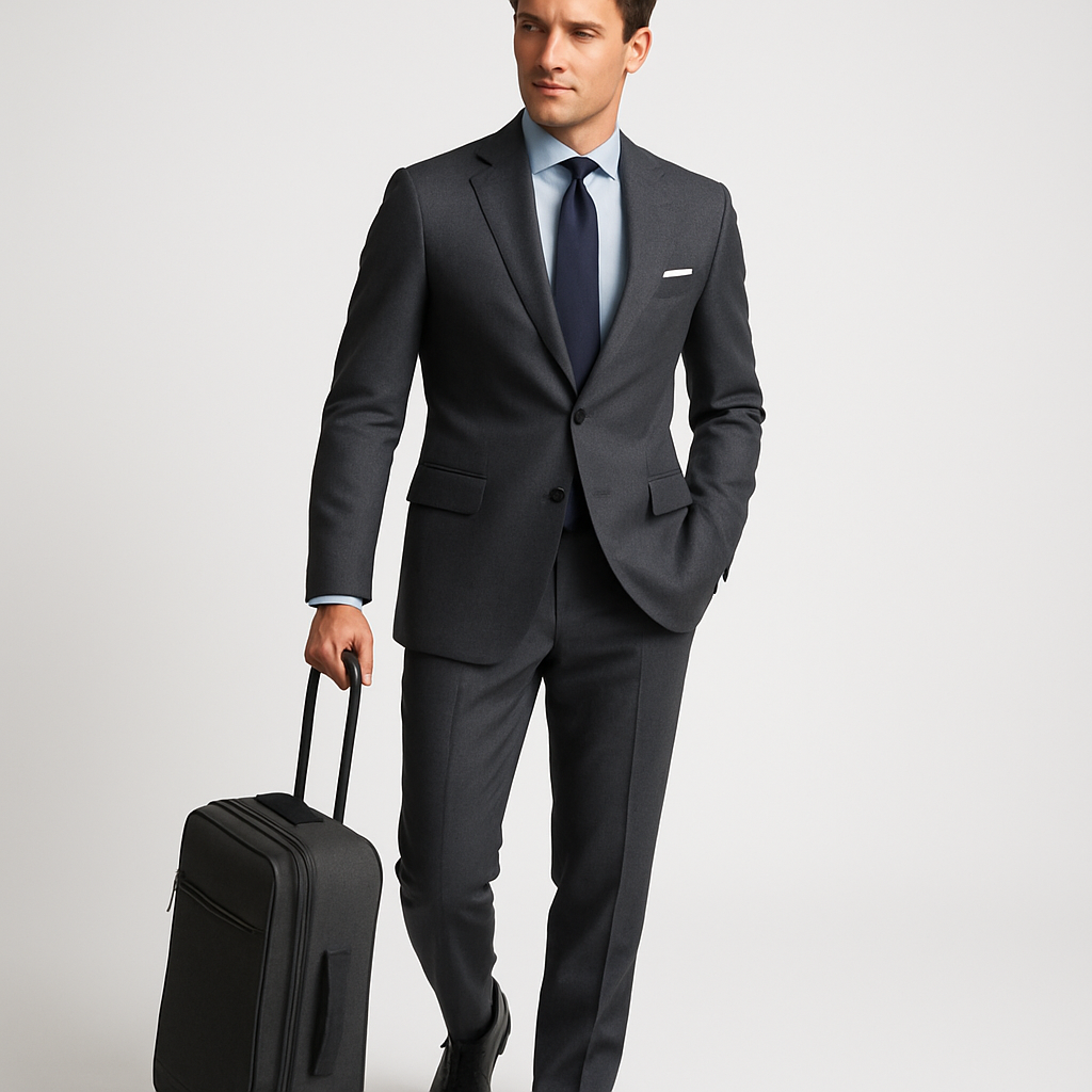 Travel-Friendly Suits for Businessmen