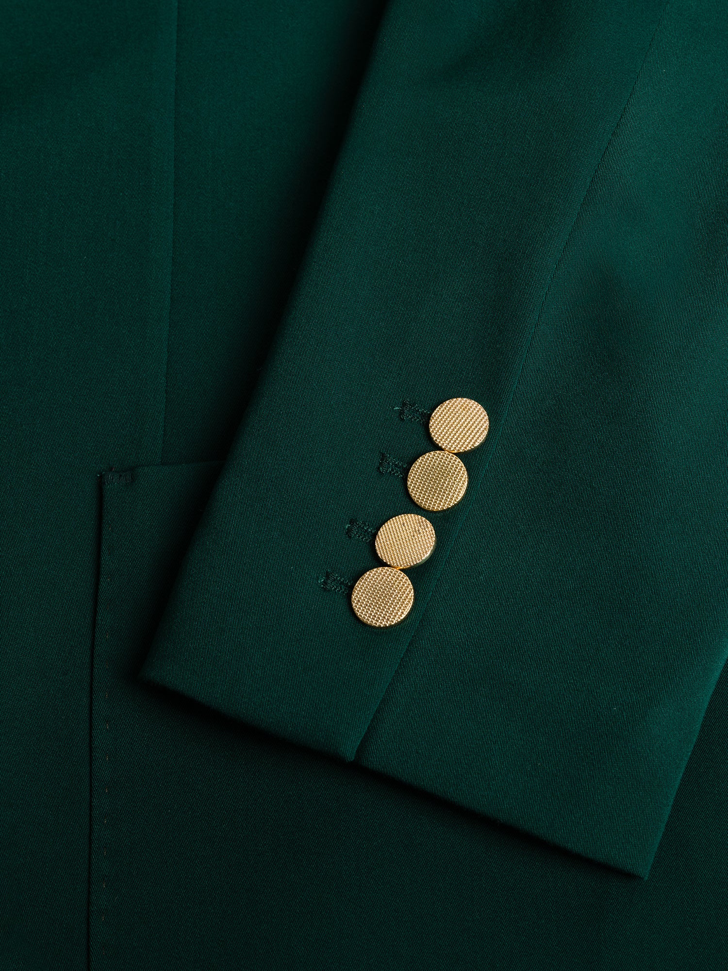 London Green Double Breasted Blazer